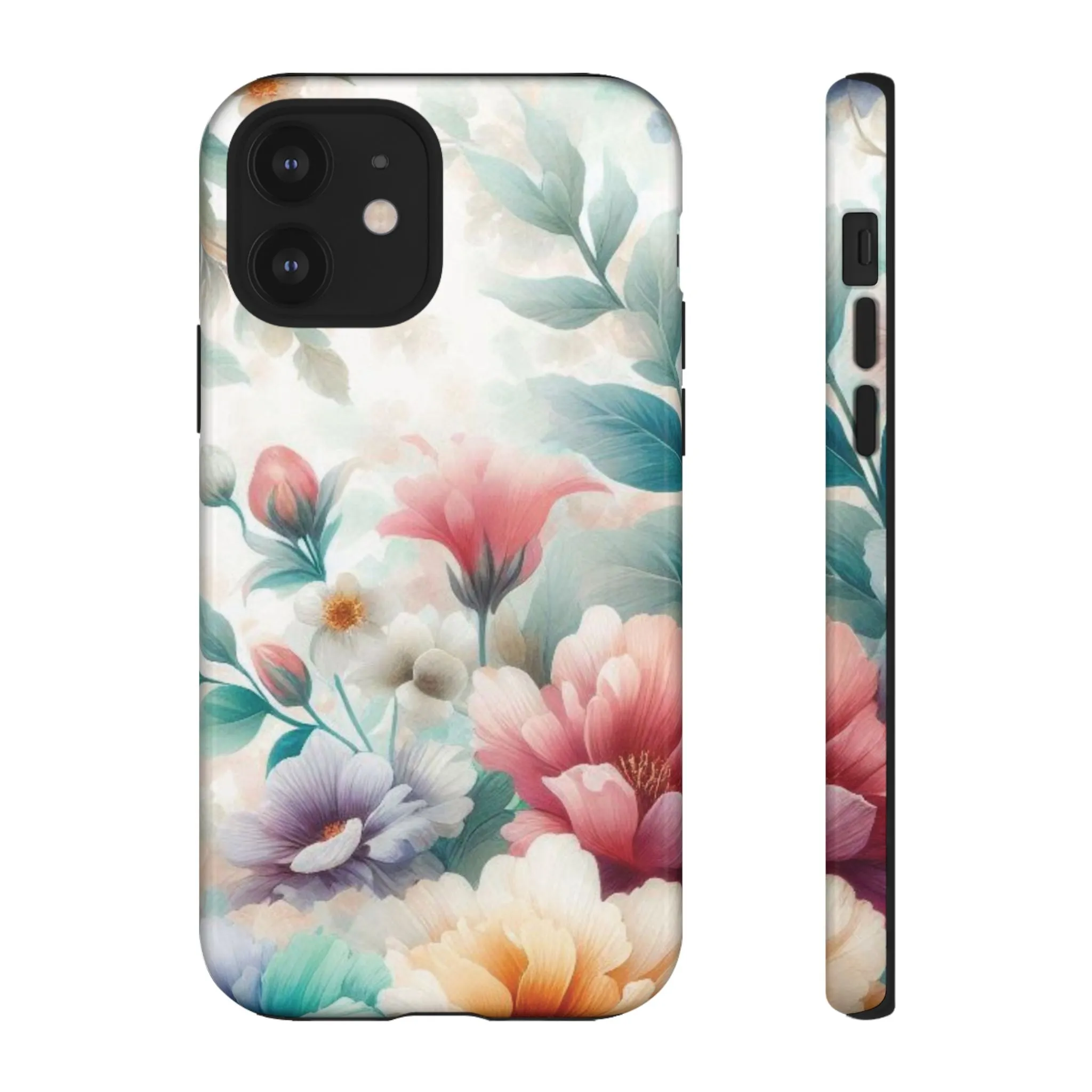 Flowers in pastel colors Tough Cases