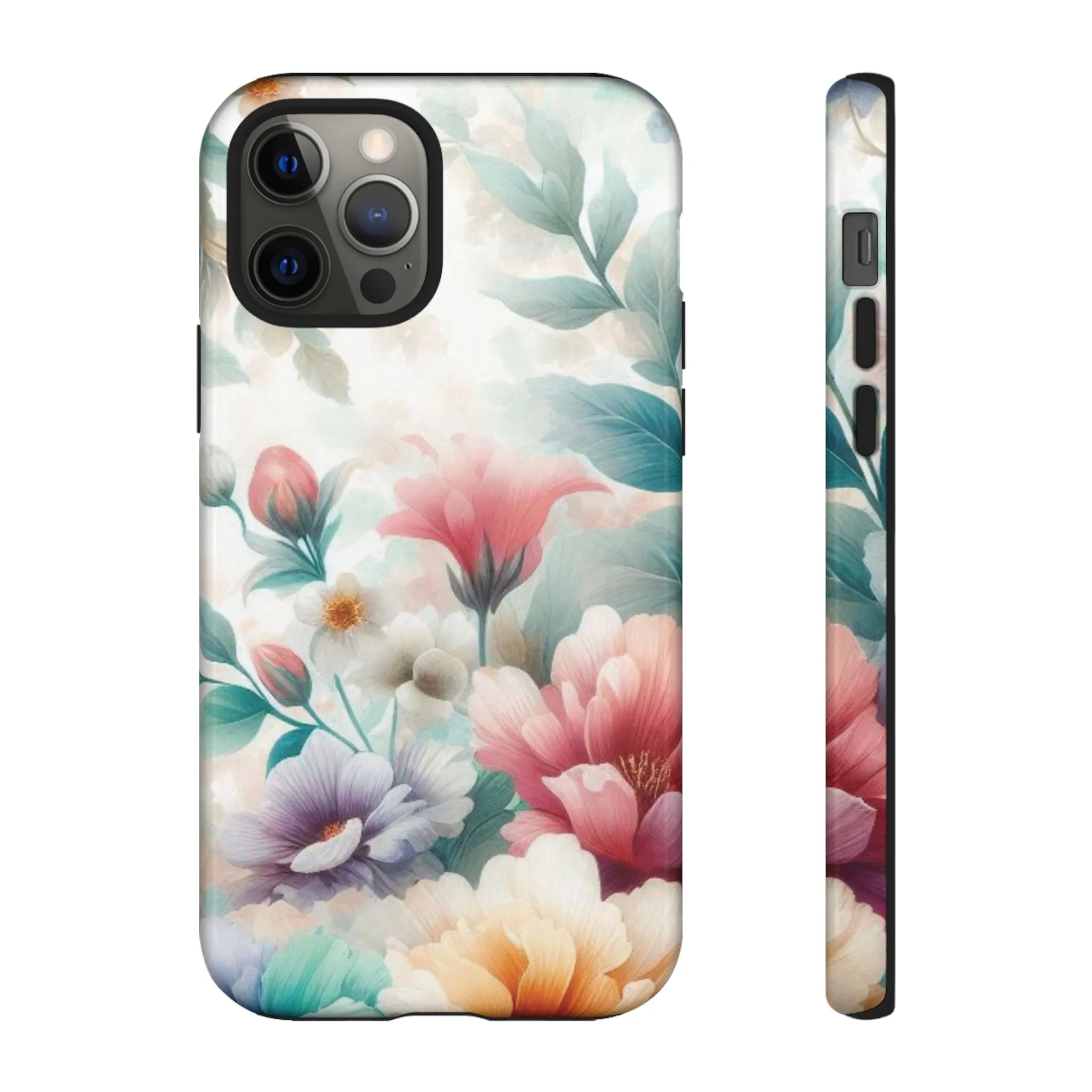 Flowers in pastel colors Tough Cases