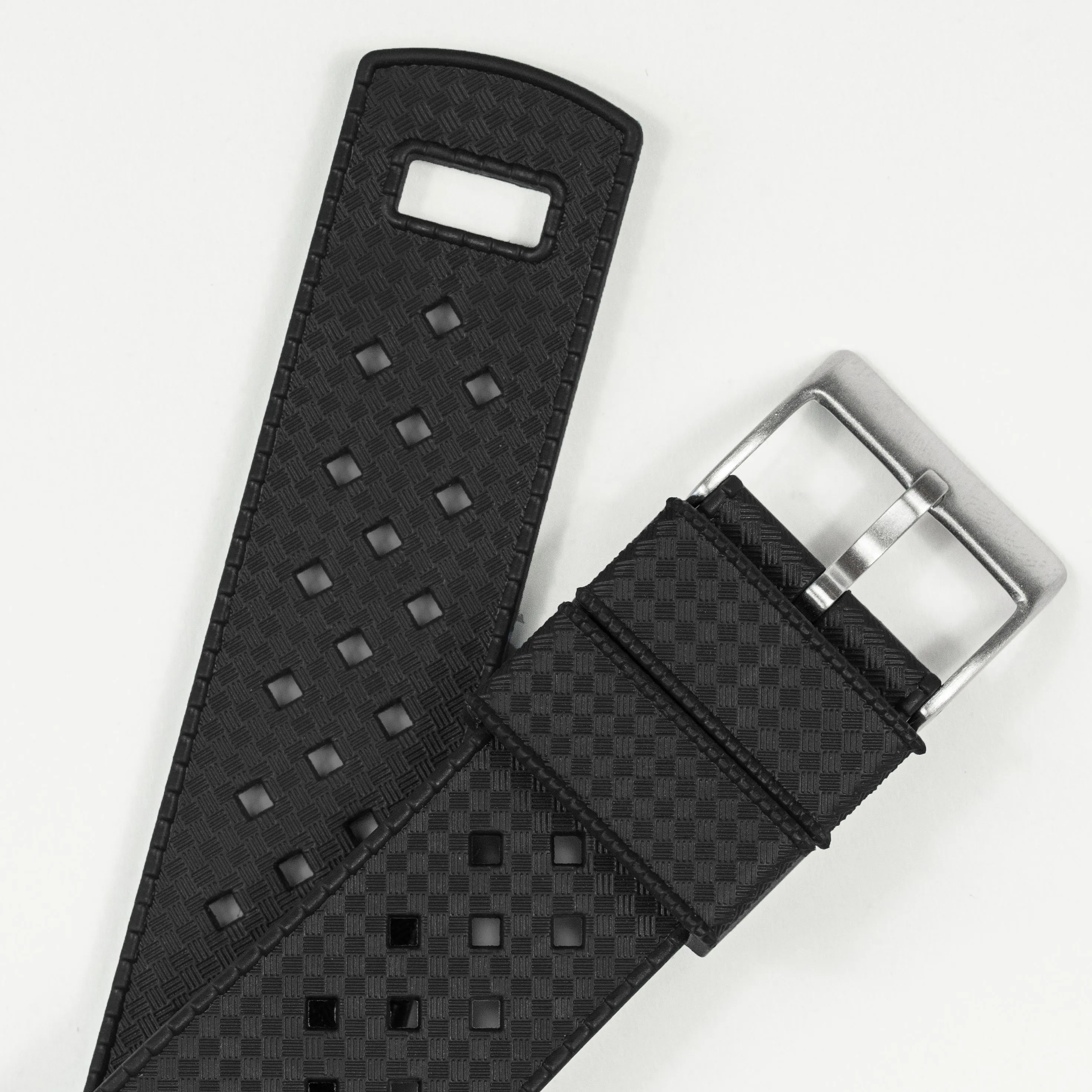 Fossil Sport Tropical Style Black Watch Band