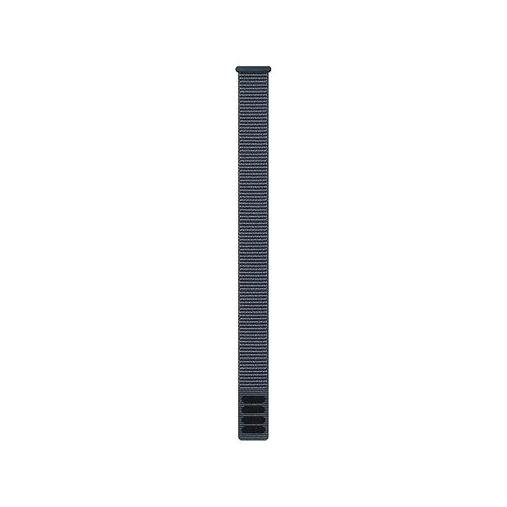 Garmin Unisex Granite Blue Ultrafit Nylon Strap 22 mm Watch Band - 010-13306-13