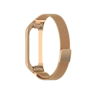 Gold Metal Samsung Galaxy Fit 2 Strap