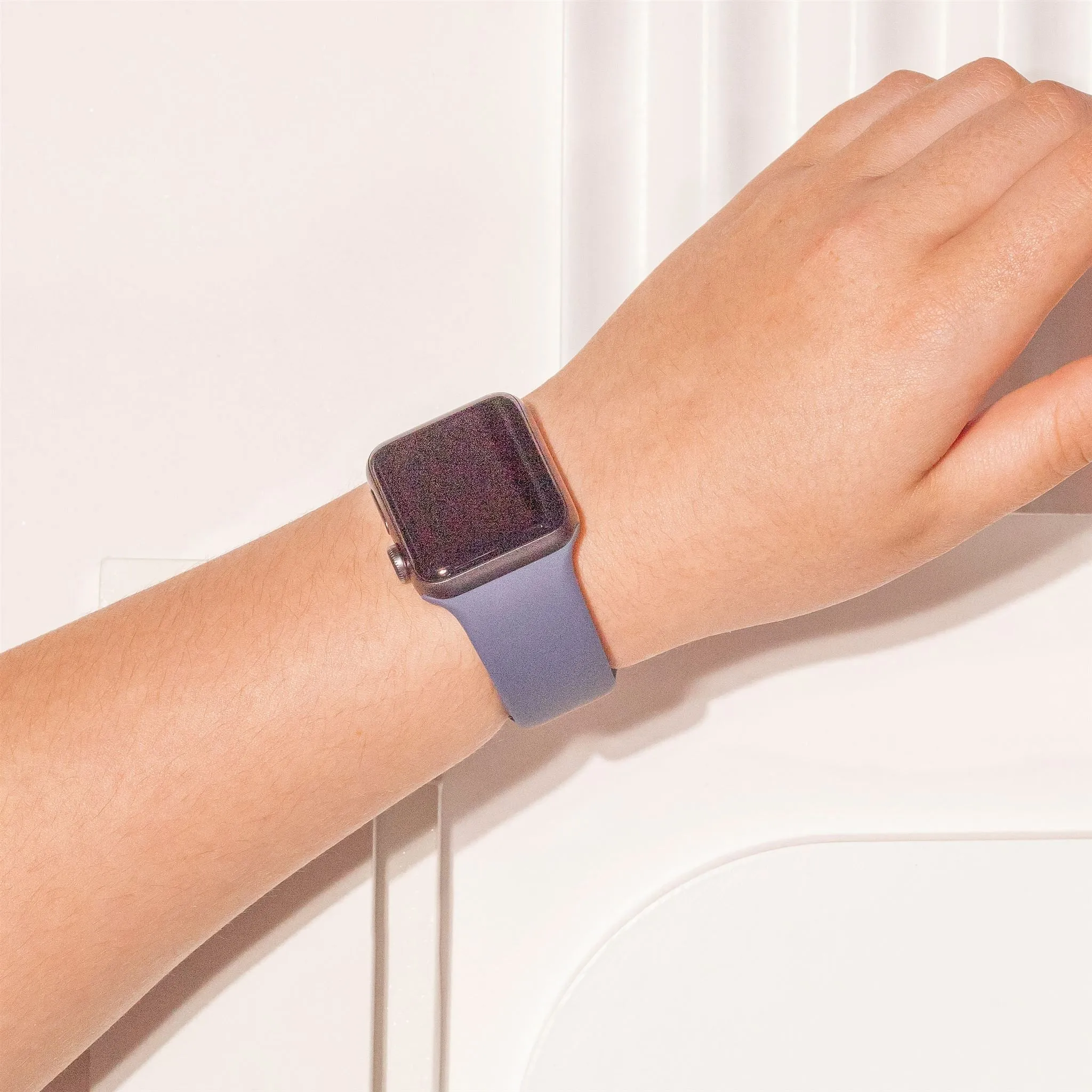 Grey Apple Watch Strap
