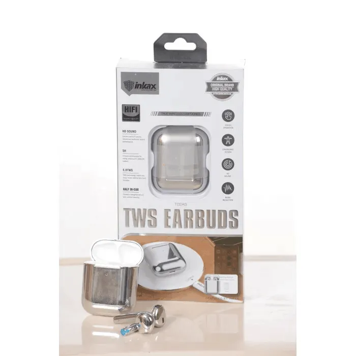 inkax Wireless Earbuds TWS - T02AG (Gold)