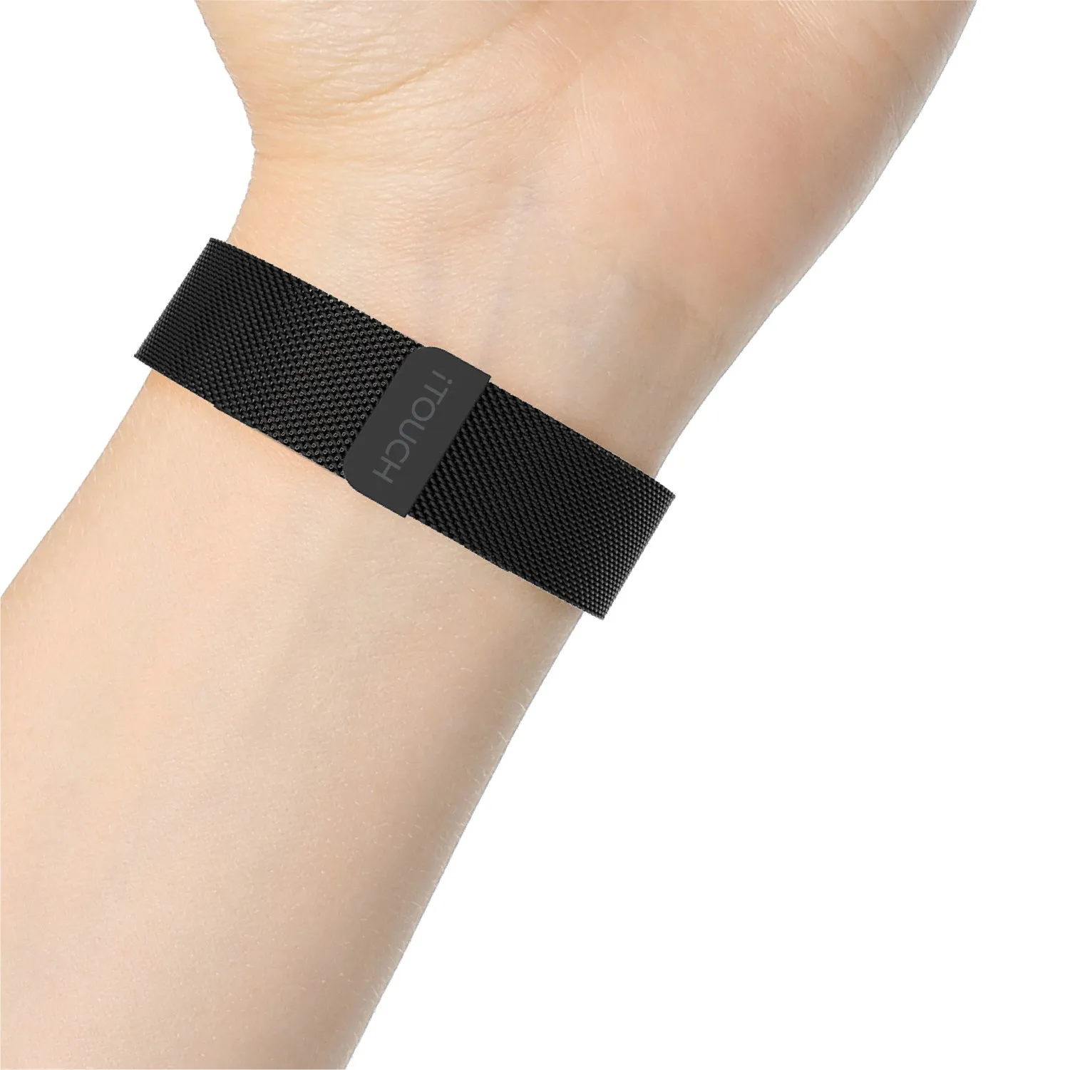 iTouch Air 3 40mm, Sport 3 & Sport Extra Interchangeable Strap: Narrow Black Mesh