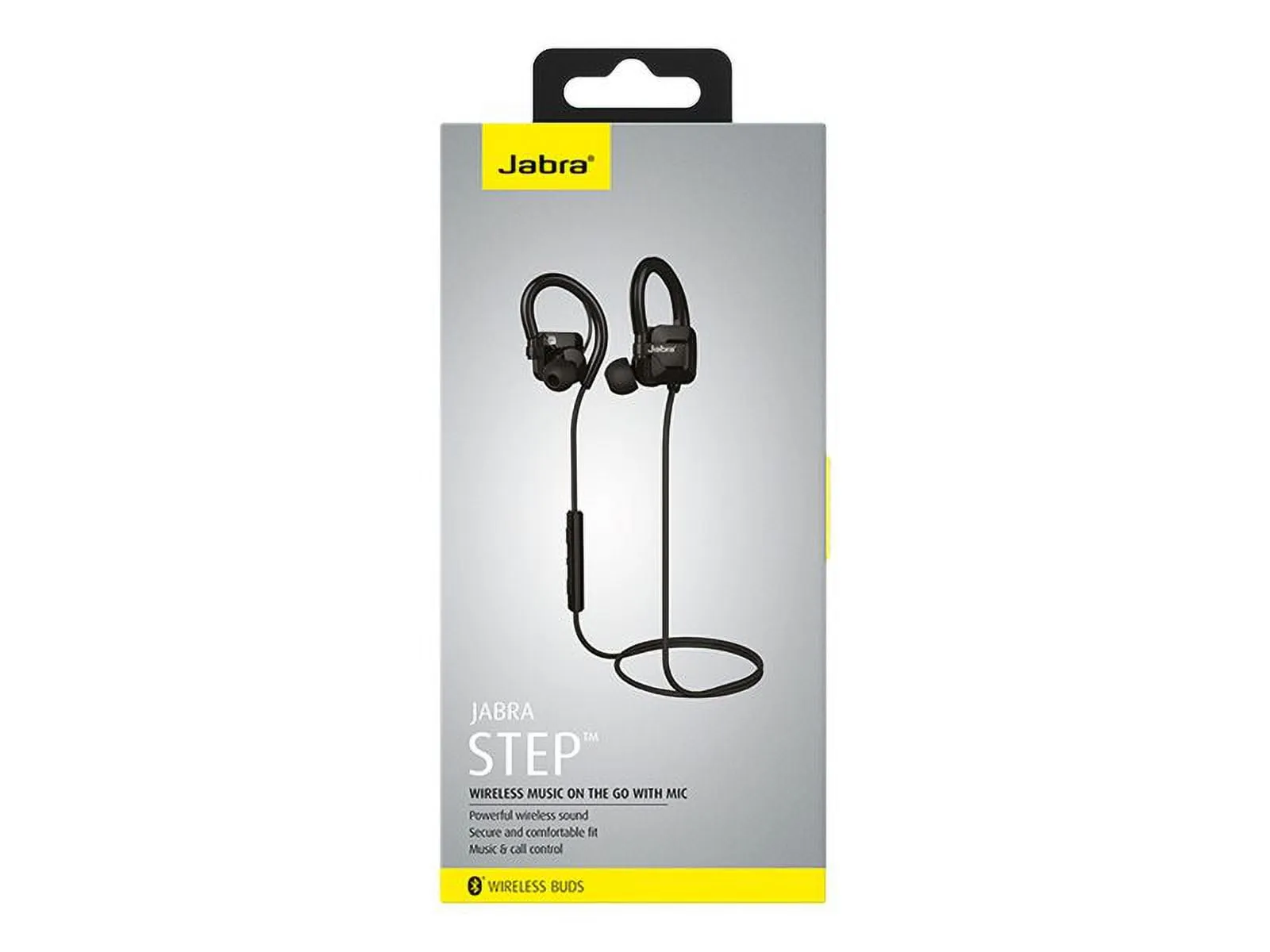 Jabra Step Series Wireless Bluetooth Stereo Earbuds with Mic - Black