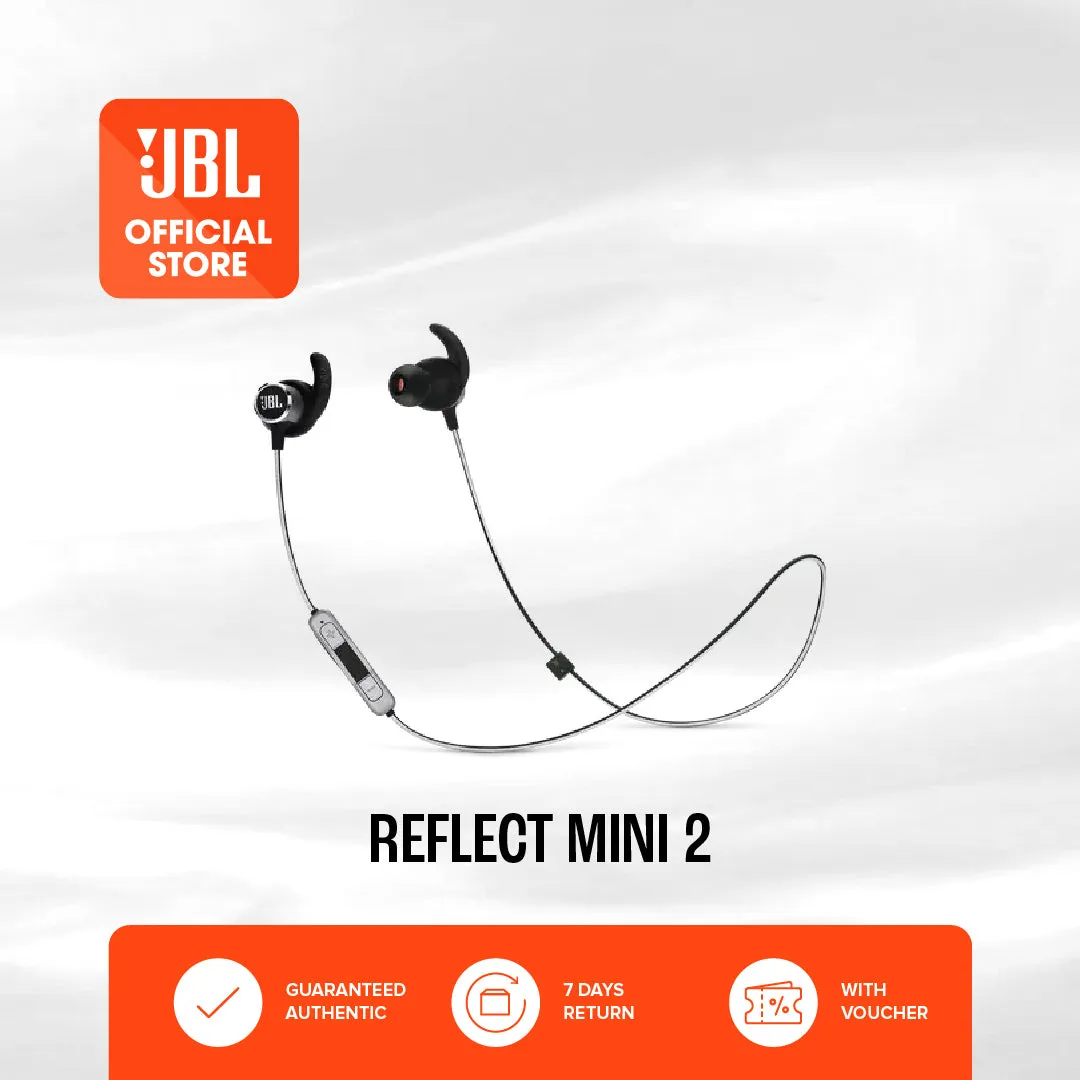 JBL Reflect Mini BT 2 Sweatproof Wireless Sport In Ear Headphones