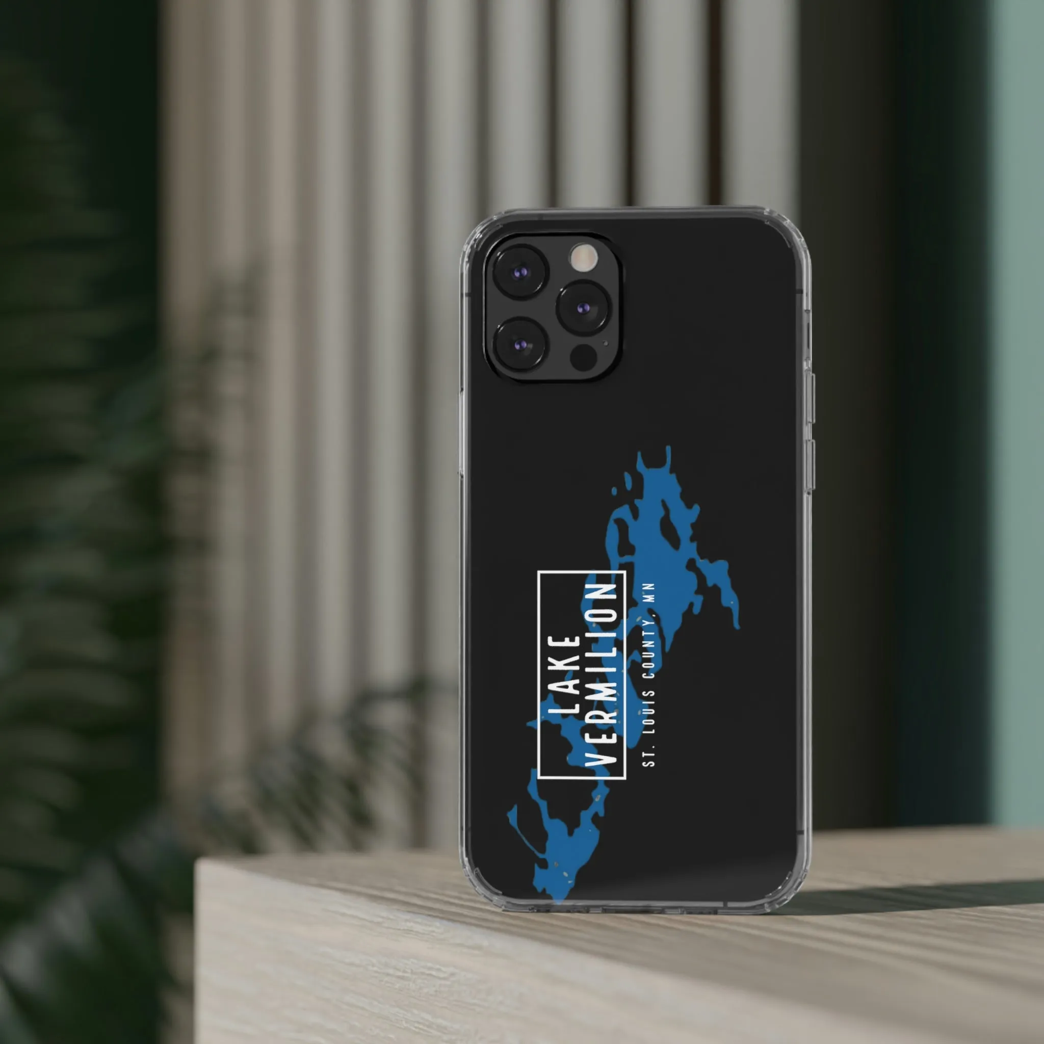 Lake Vermilion MN - Clear Cell Phone Cases