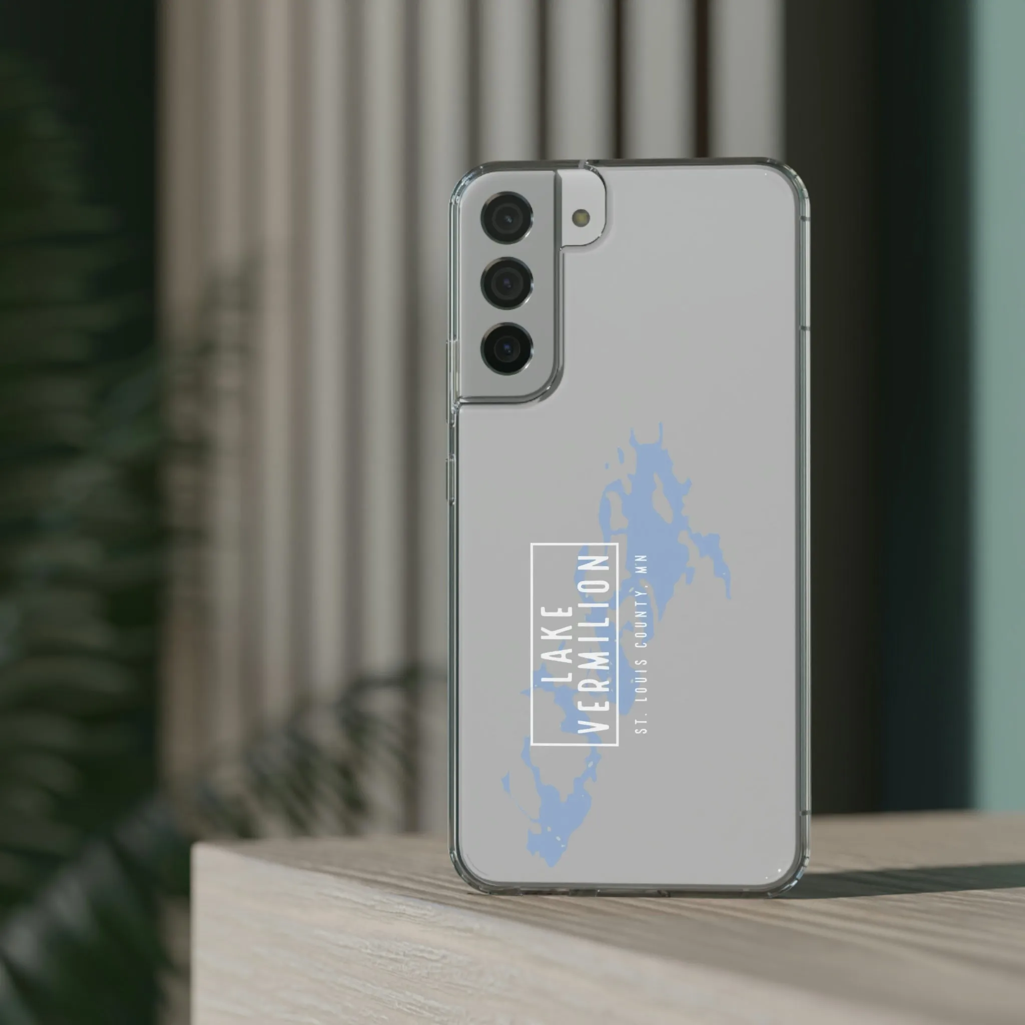 Lake Vermilion MN - Clear Cell Phone Cases