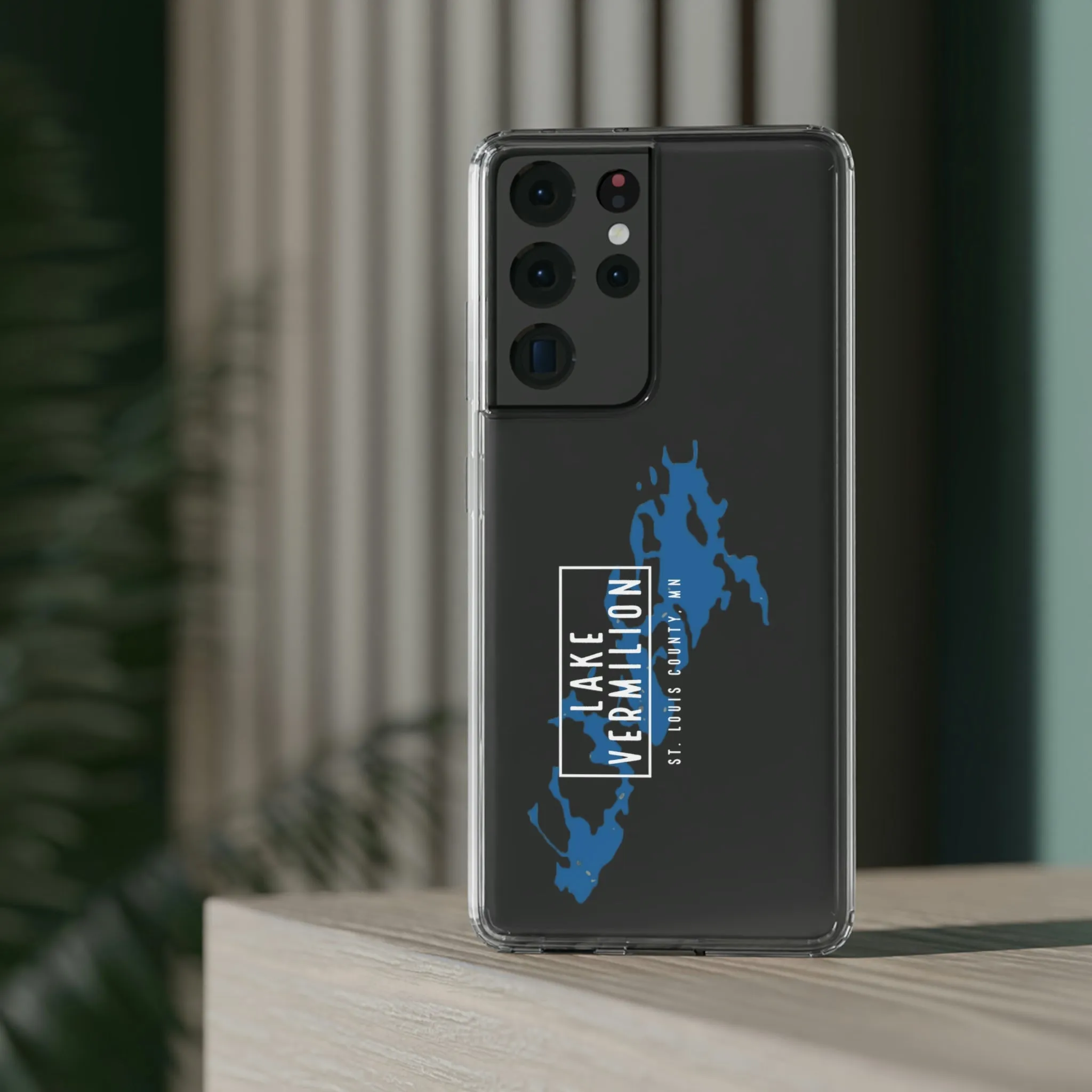 Lake Vermilion MN - Clear Cell Phone Cases