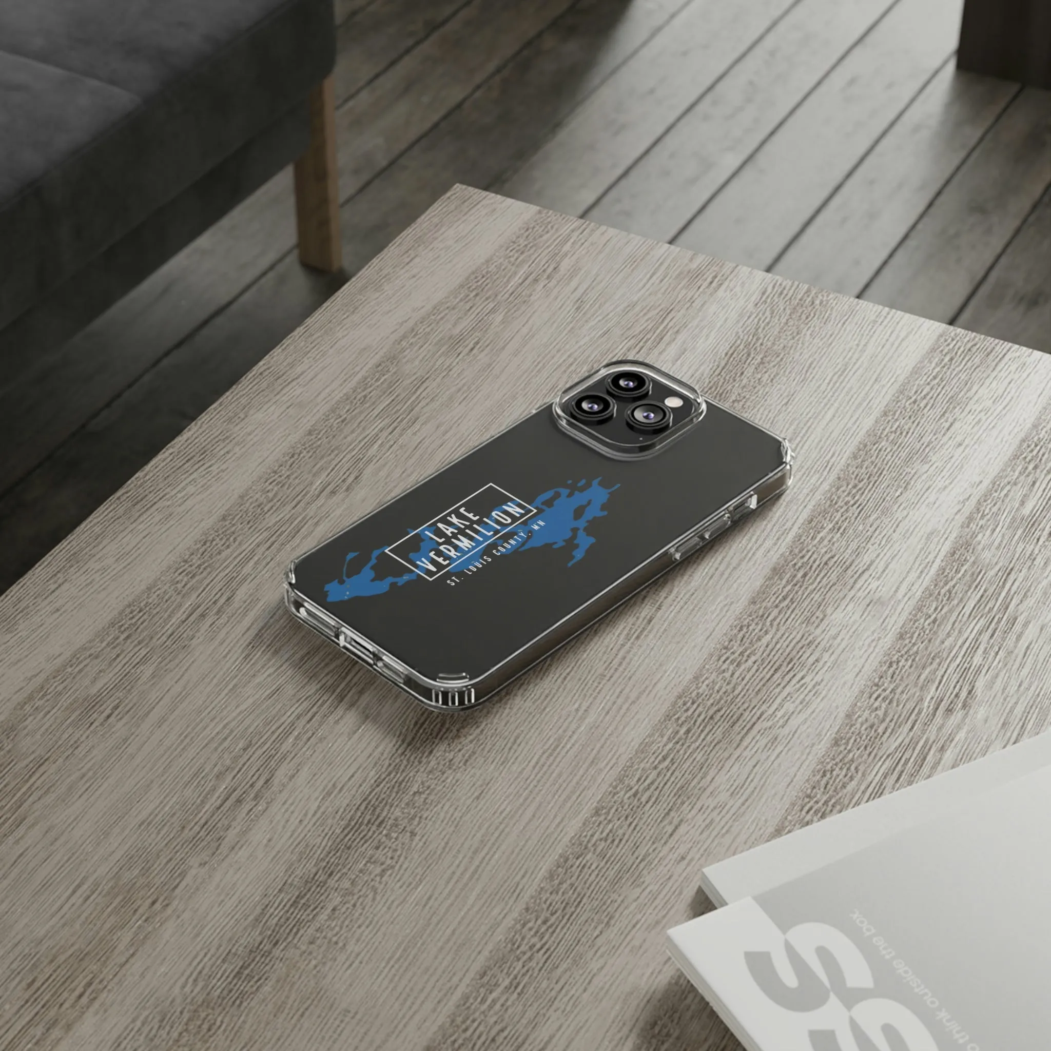 Lake Vermilion MN - Clear Cell Phone Cases