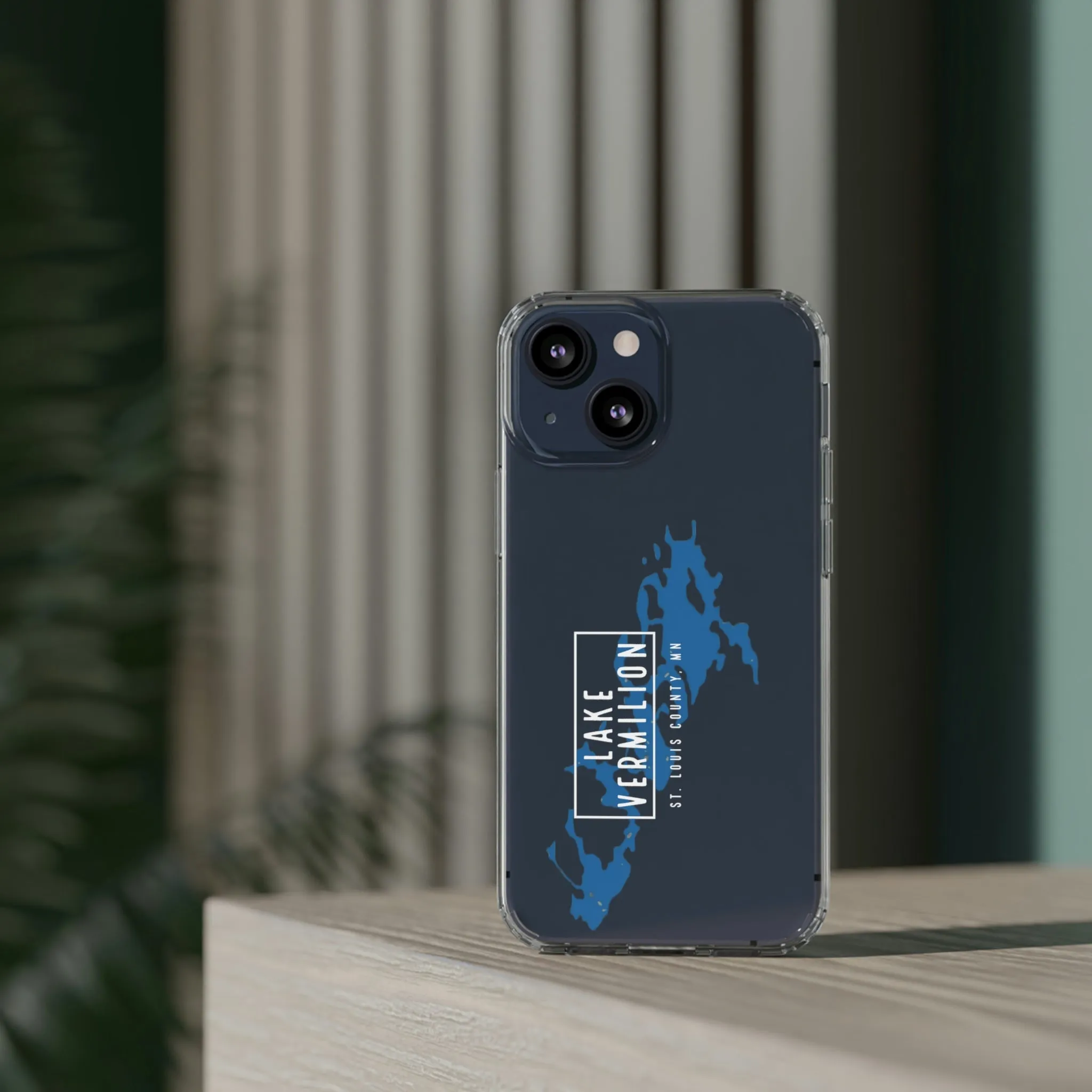 Lake Vermilion MN - Clear Cell Phone Cases