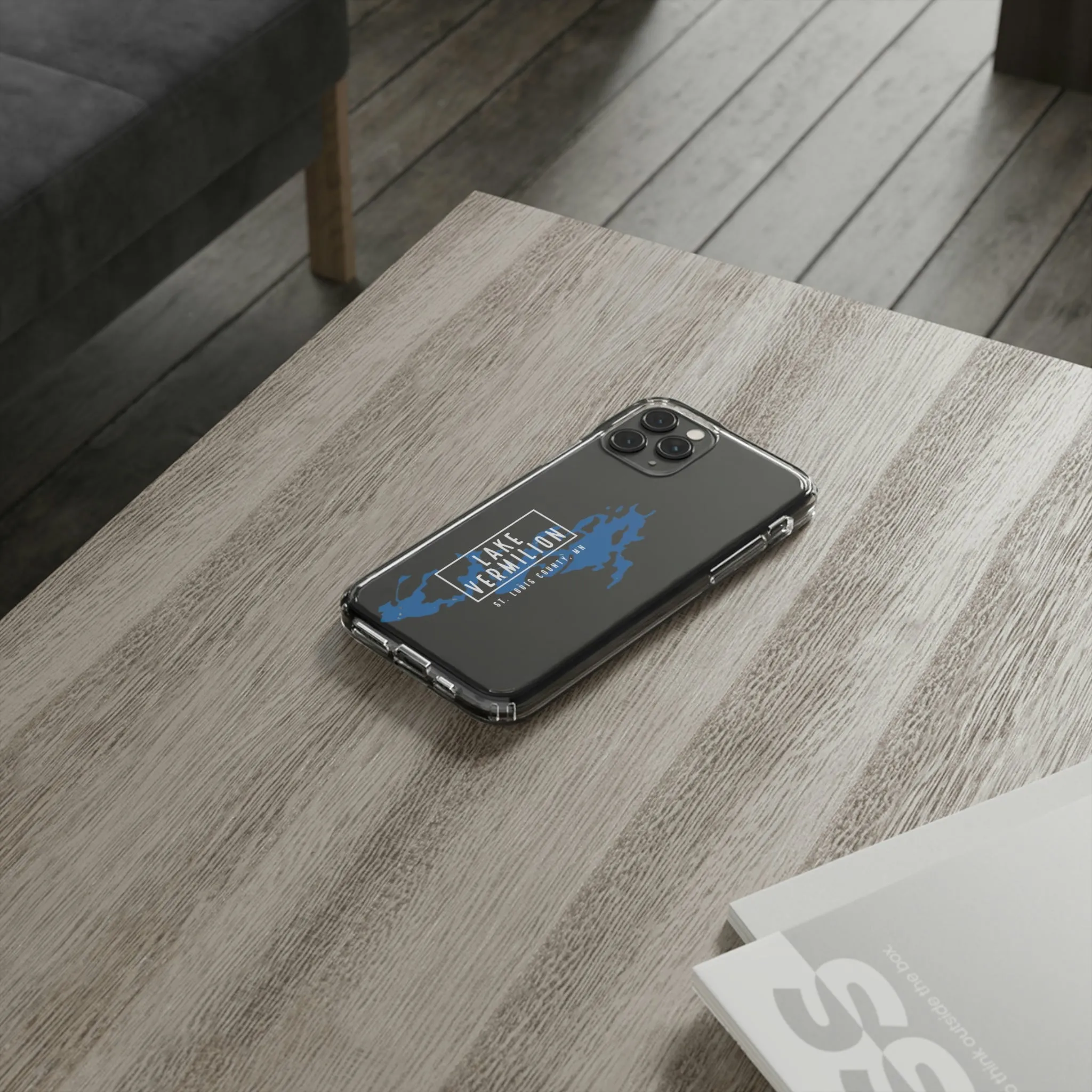 Lake Vermilion MN - Clear Cell Phone Cases