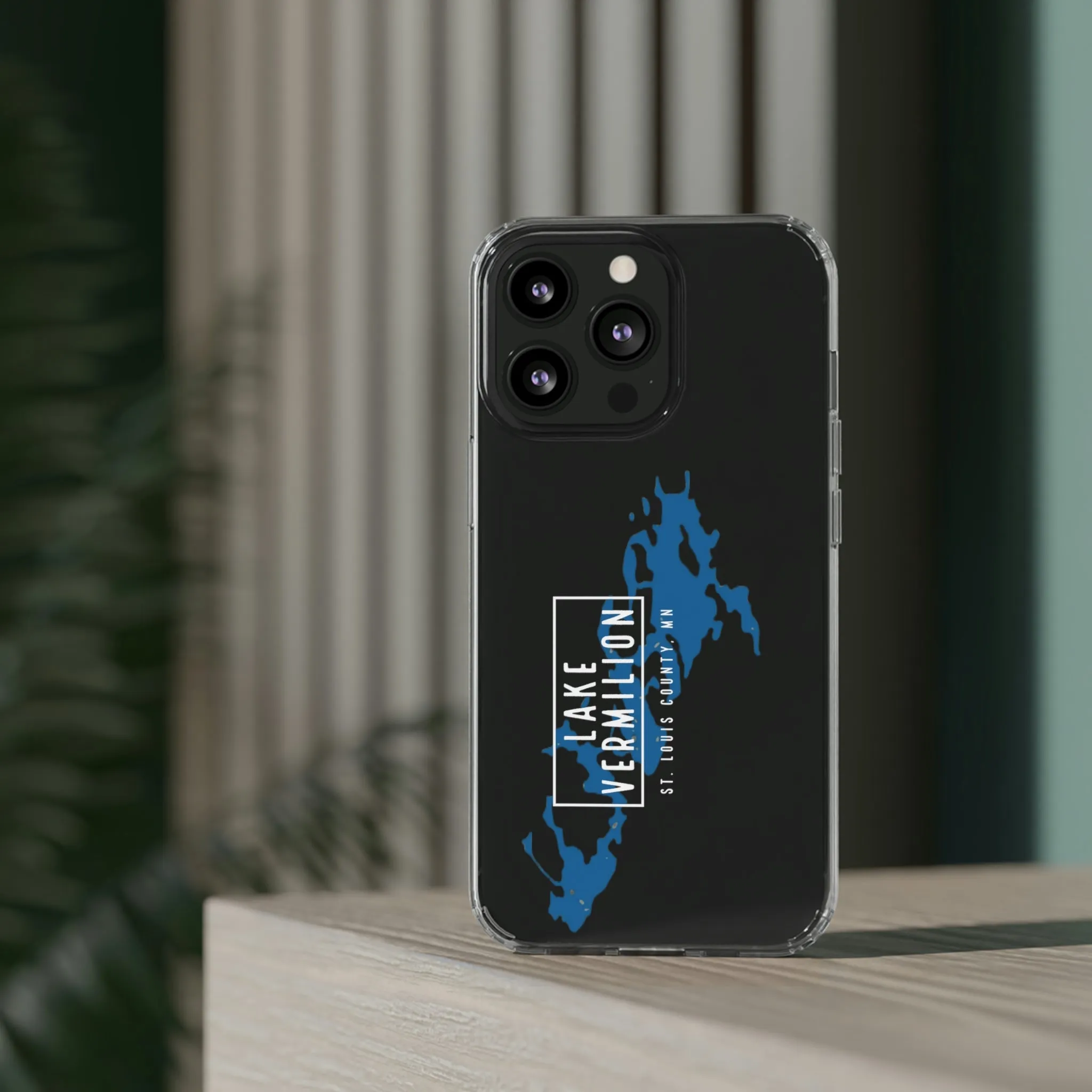Lake Vermilion MN - Clear Cell Phone Cases