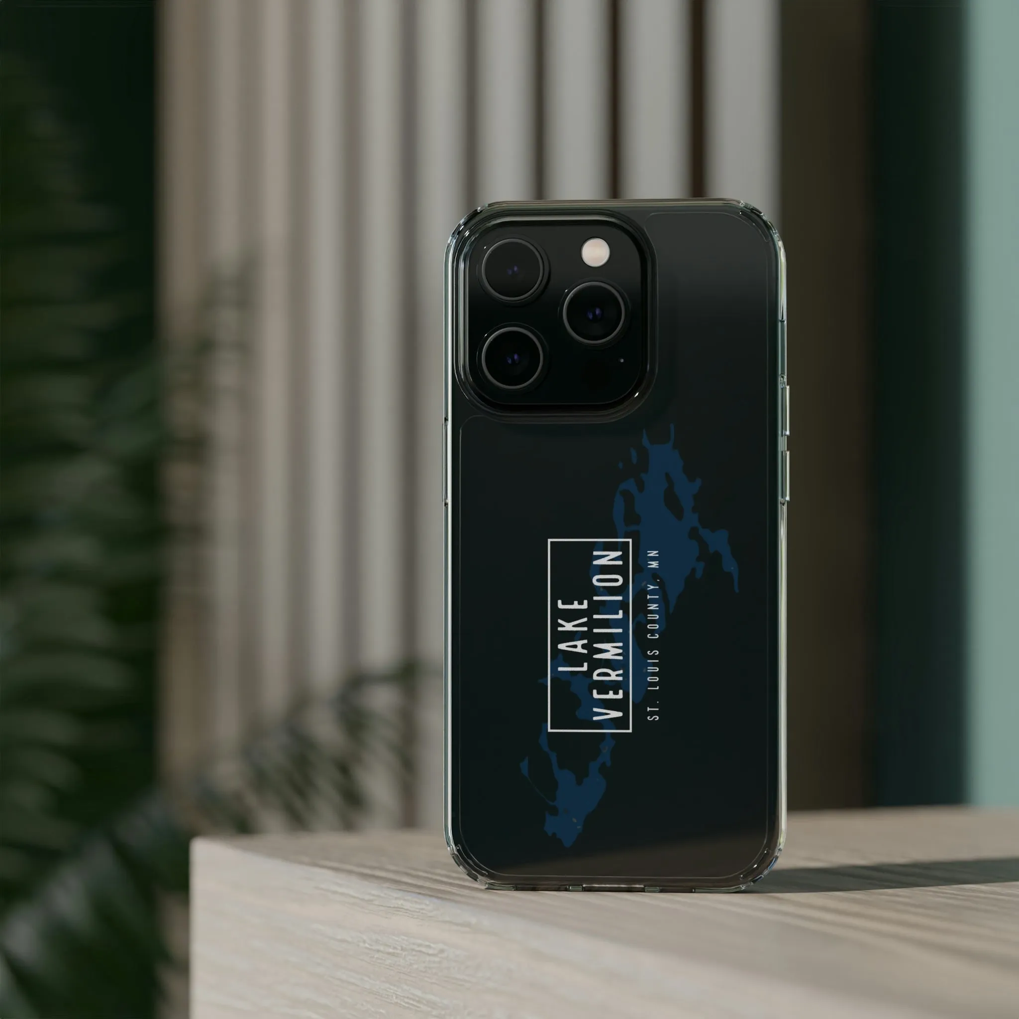 Lake Vermilion MN - Clear Cell Phone Cases