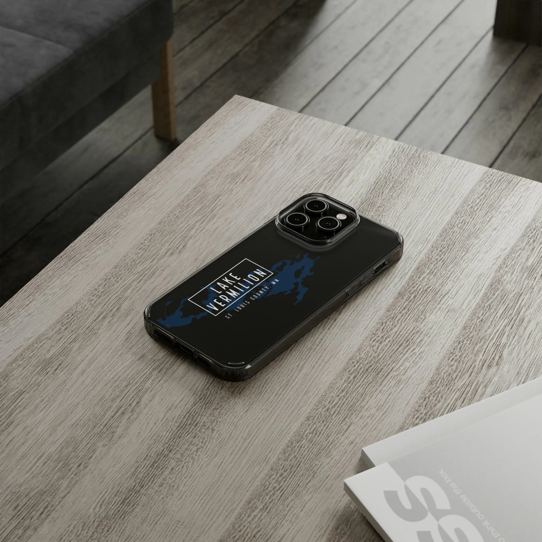 Lake Vermilion MN - Clear Cell Phone Cases