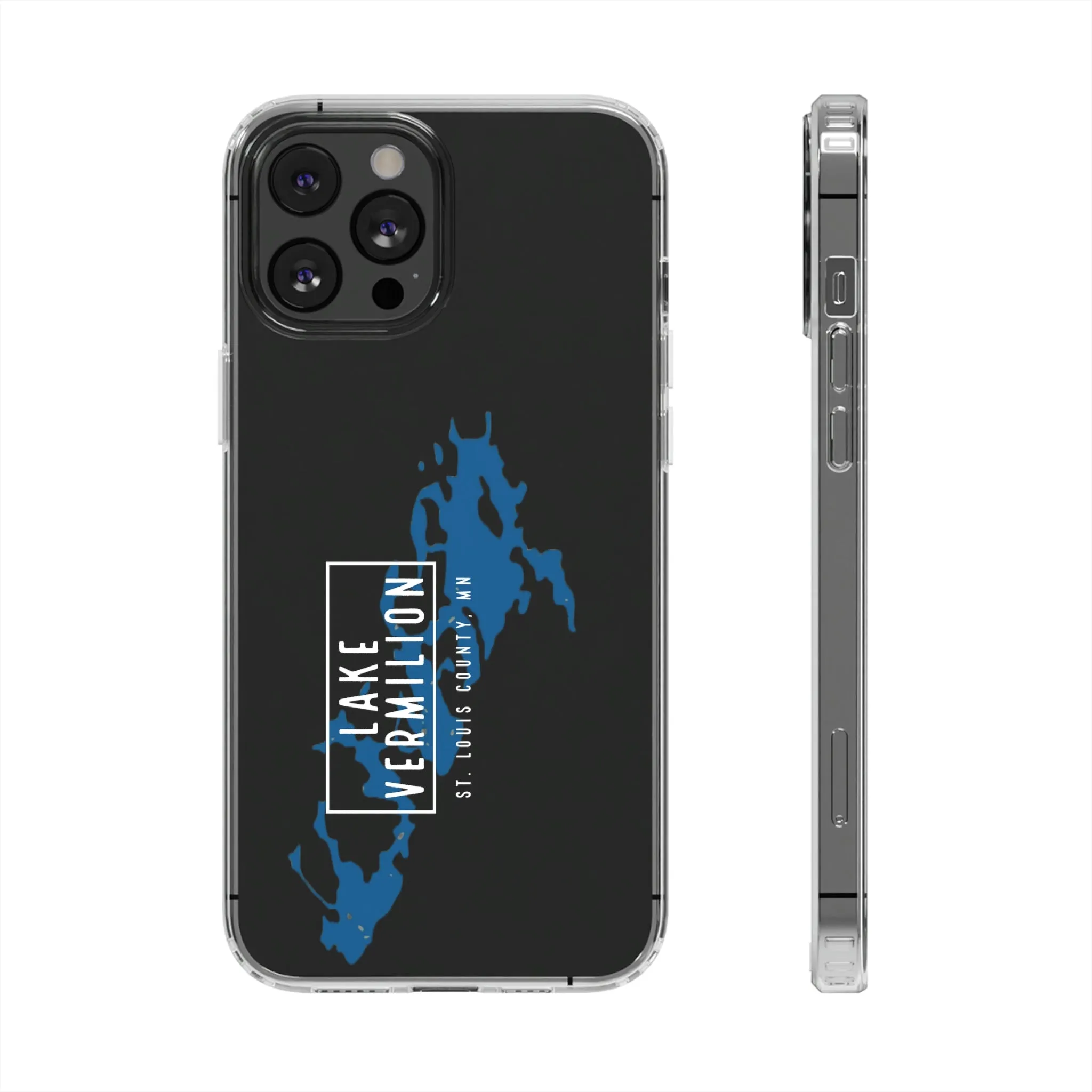 Lake Vermilion MN - Clear Cell Phone Cases