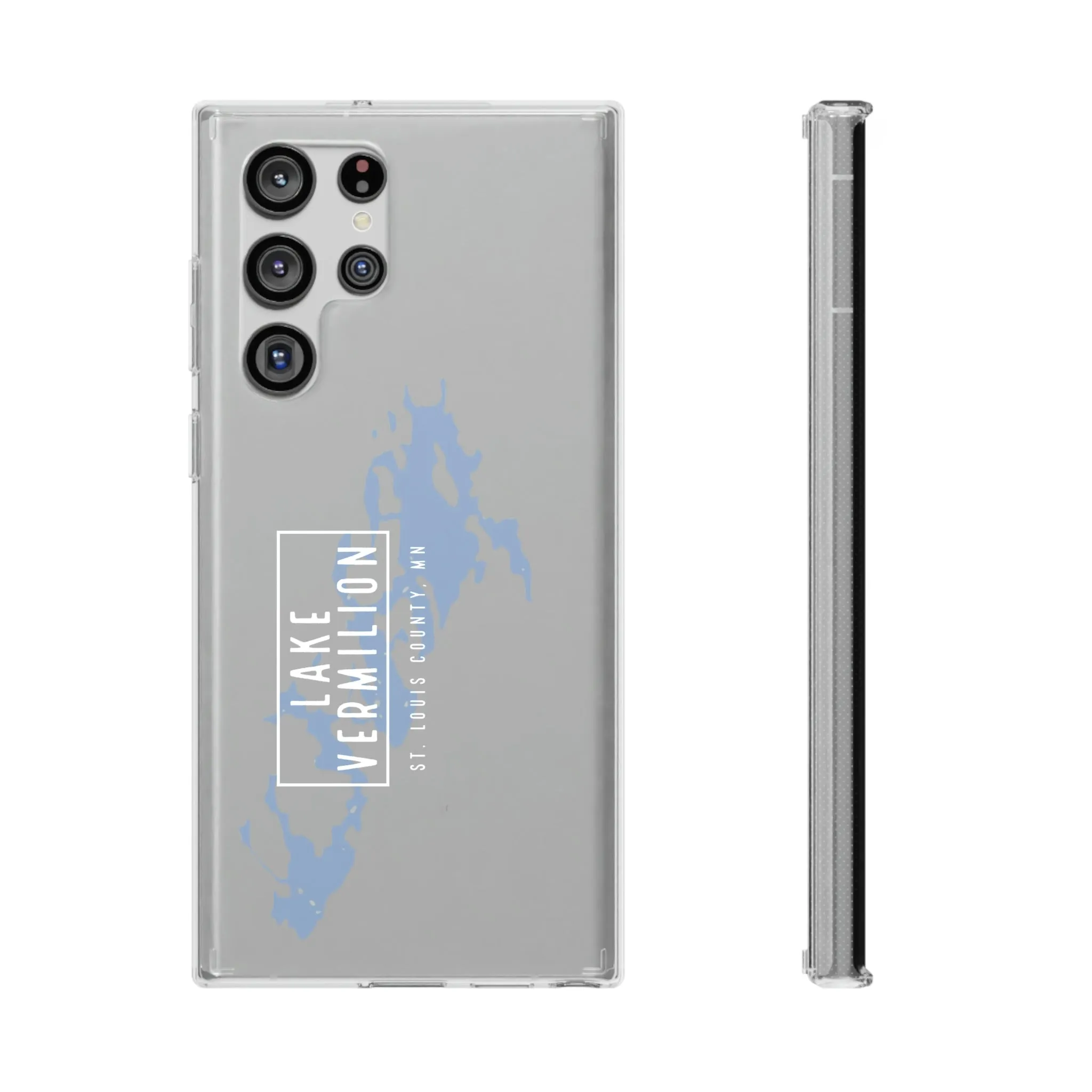 Lake Vermilion MN - Clear Cell Phone Cases