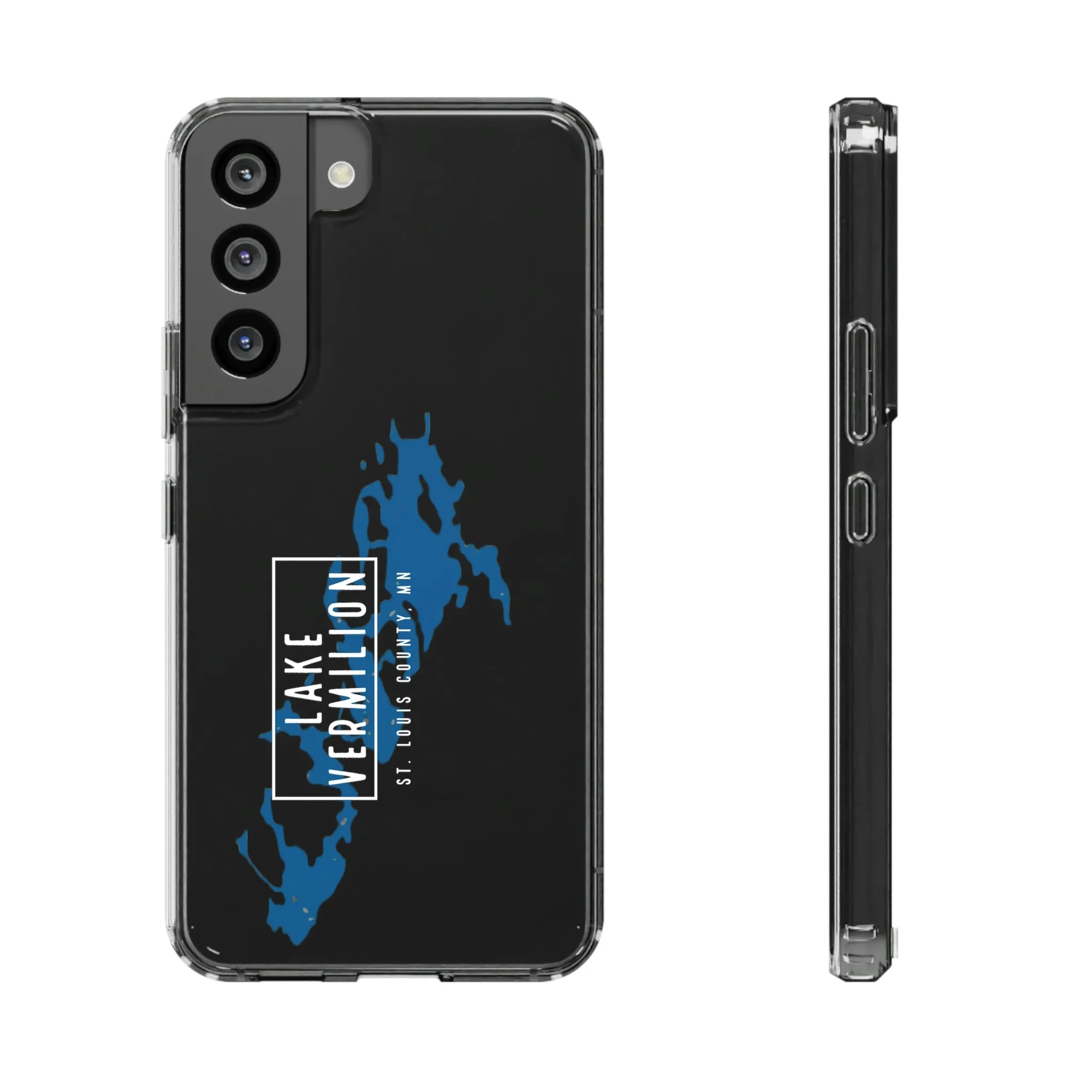 Lake Vermilion MN - Clear Cell Phone Cases