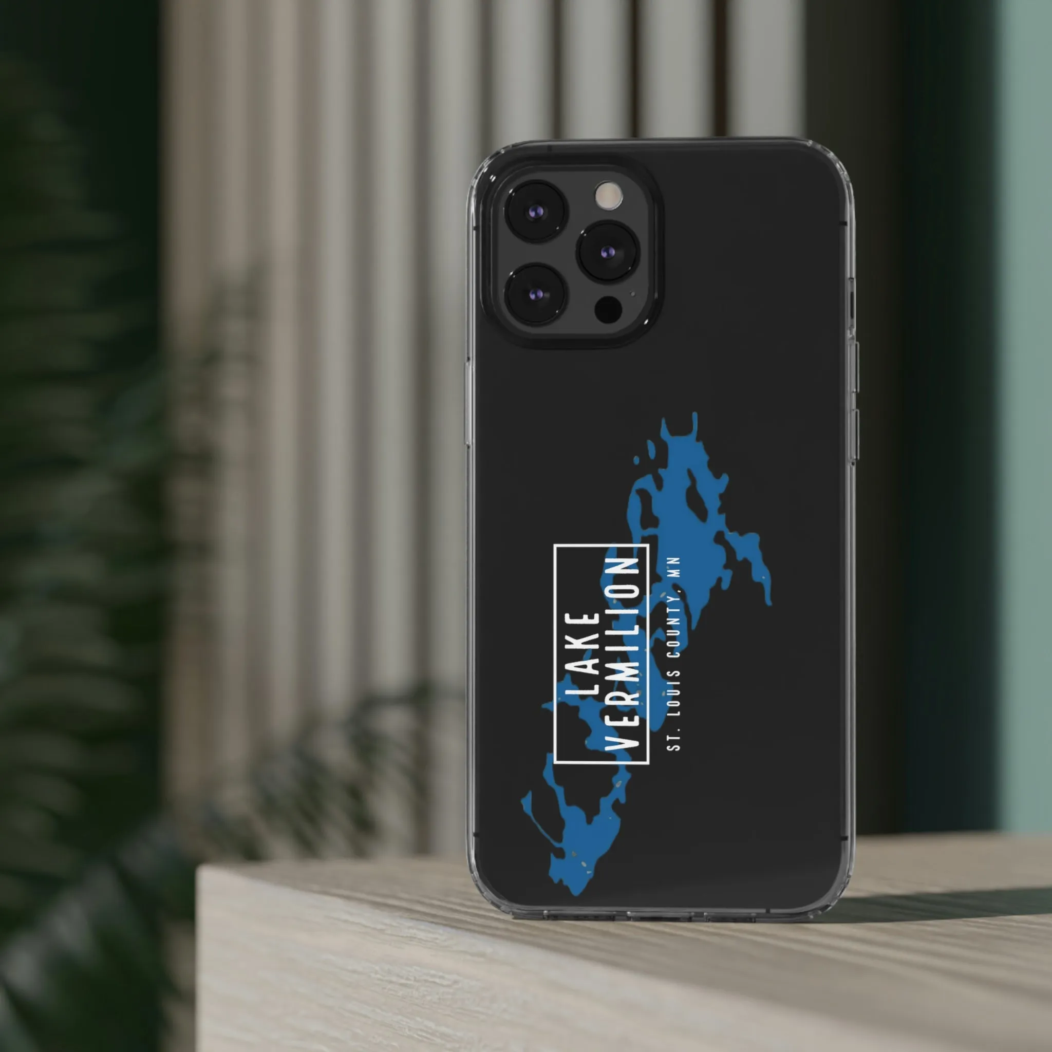 Lake Vermilion MN - Clear Cell Phone Cases