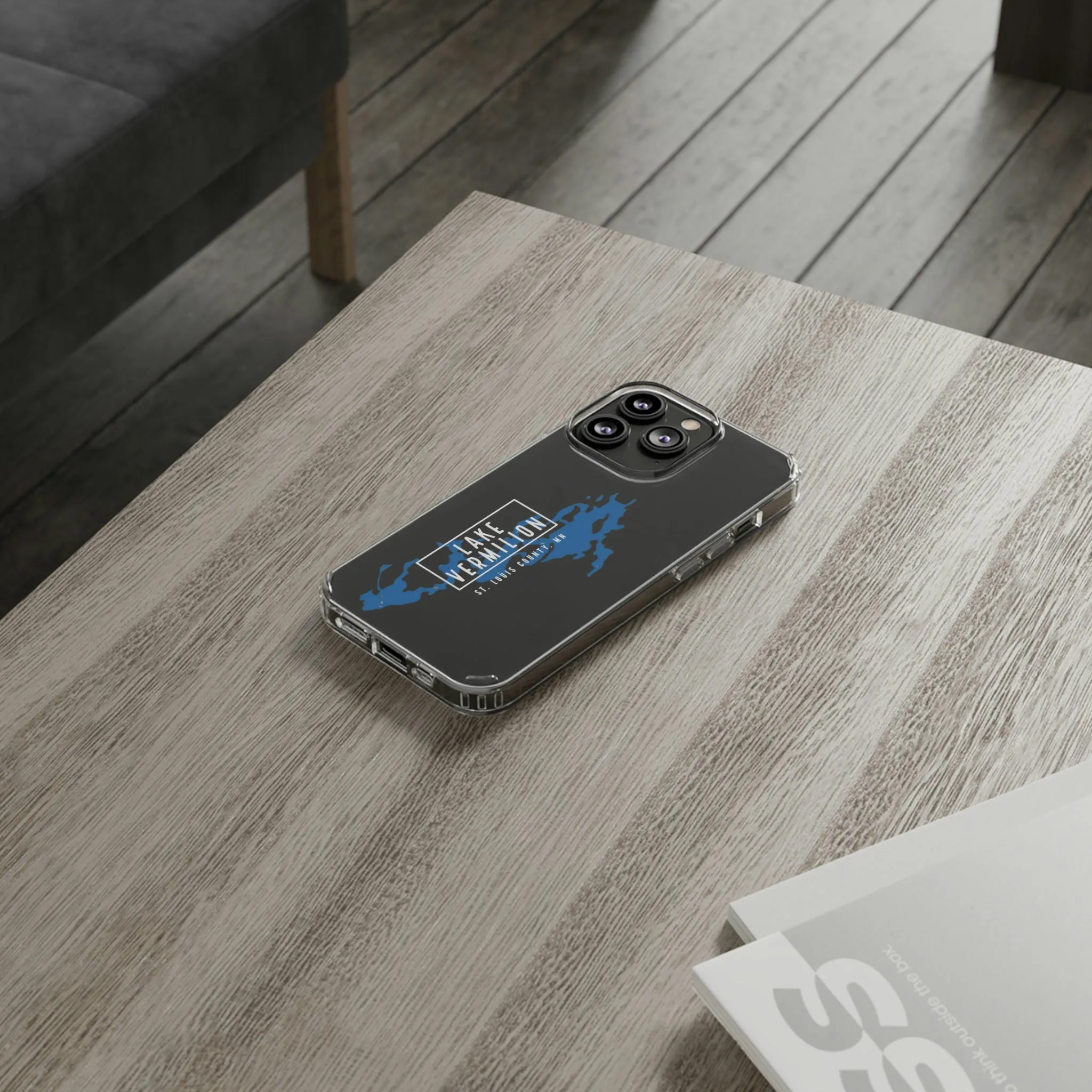 Lake Vermilion MN - Clear Cell Phone Cases
