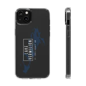 Lake Vermilion MN - Clear Cell Phone Cases