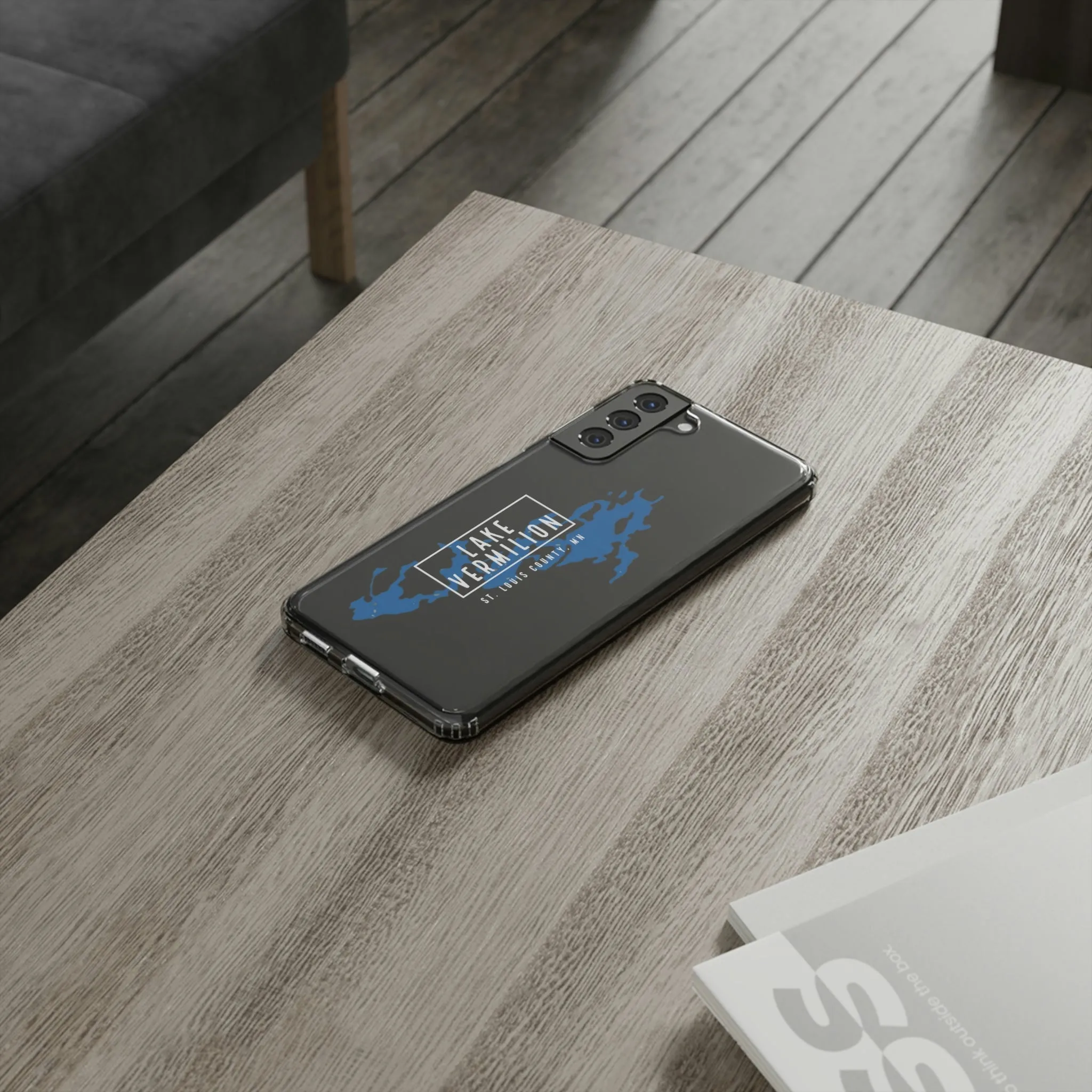 Lake Vermilion MN - Clear Cell Phone Cases