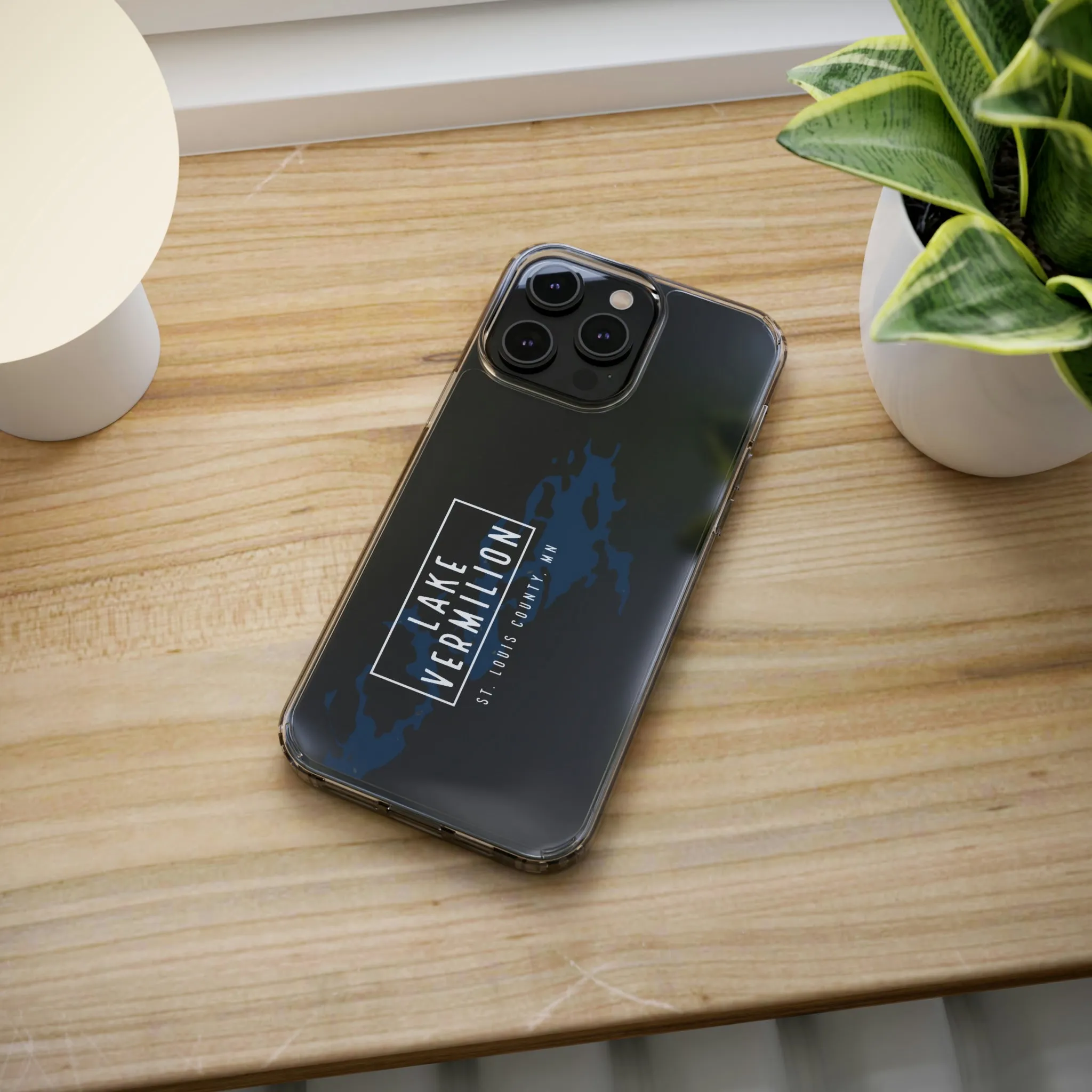 Lake Vermilion MN - Clear Cell Phone Cases