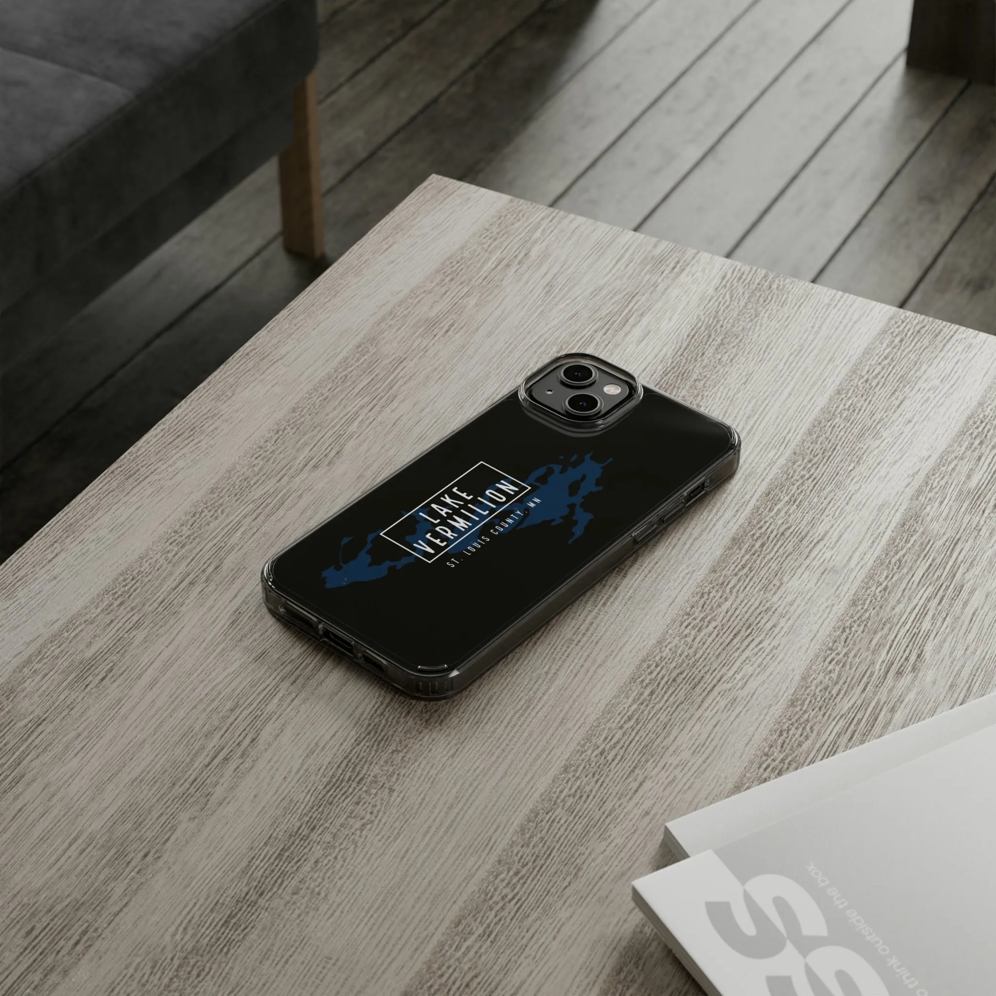 Lake Vermilion MN - Clear Cell Phone Cases