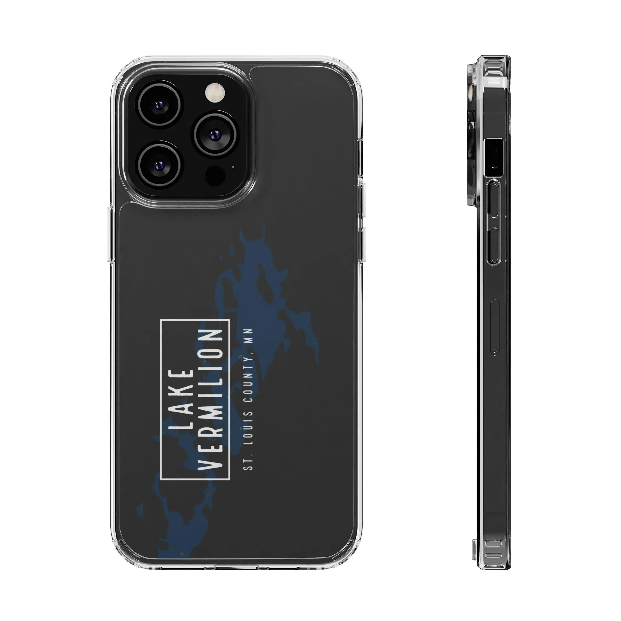 Lake Vermilion MN - Clear Cell Phone Cases