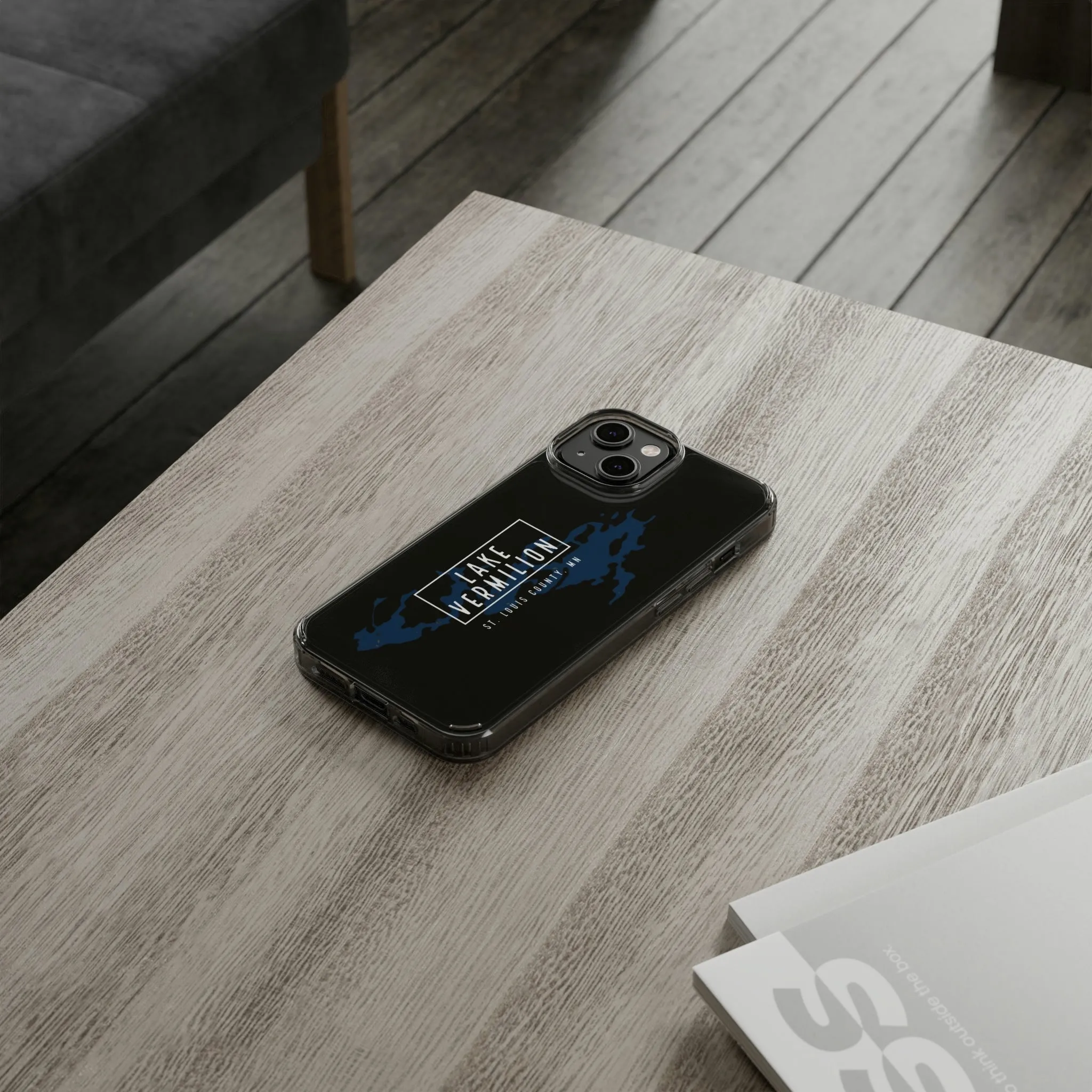 Lake Vermilion MN - Clear Cell Phone Cases