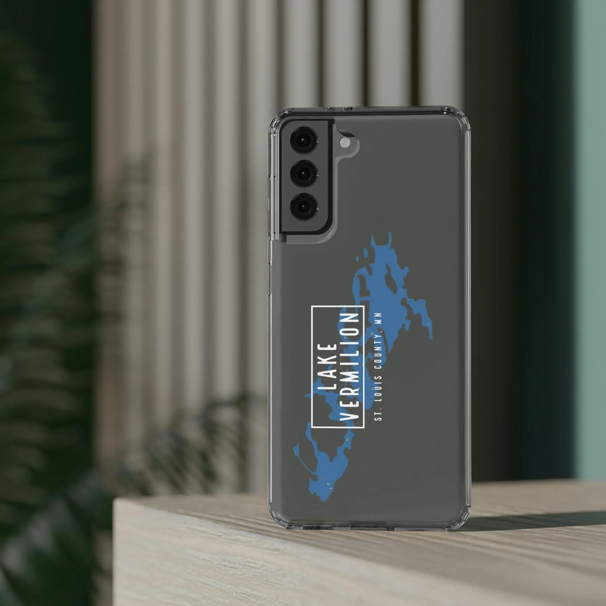 Lake Vermilion MN - Clear Cell Phone Cases