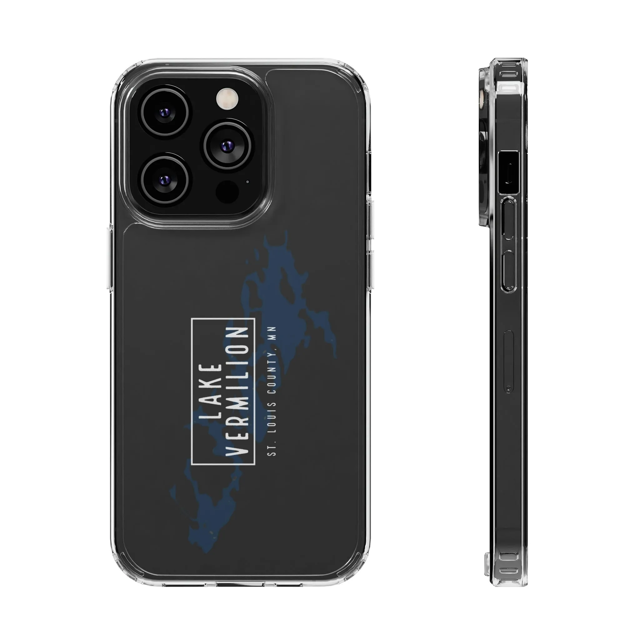 Lake Vermilion MN - Clear Cell Phone Cases