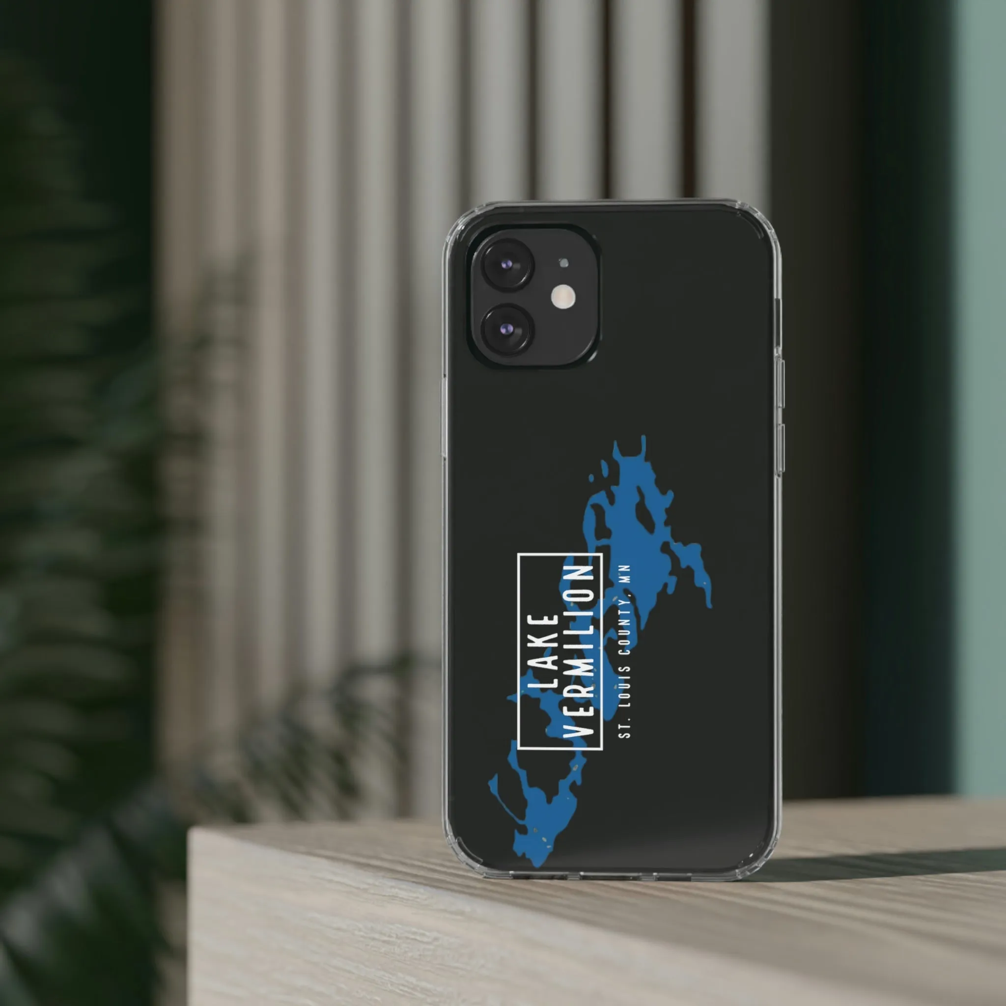Lake Vermilion MN - Clear Cell Phone Cases