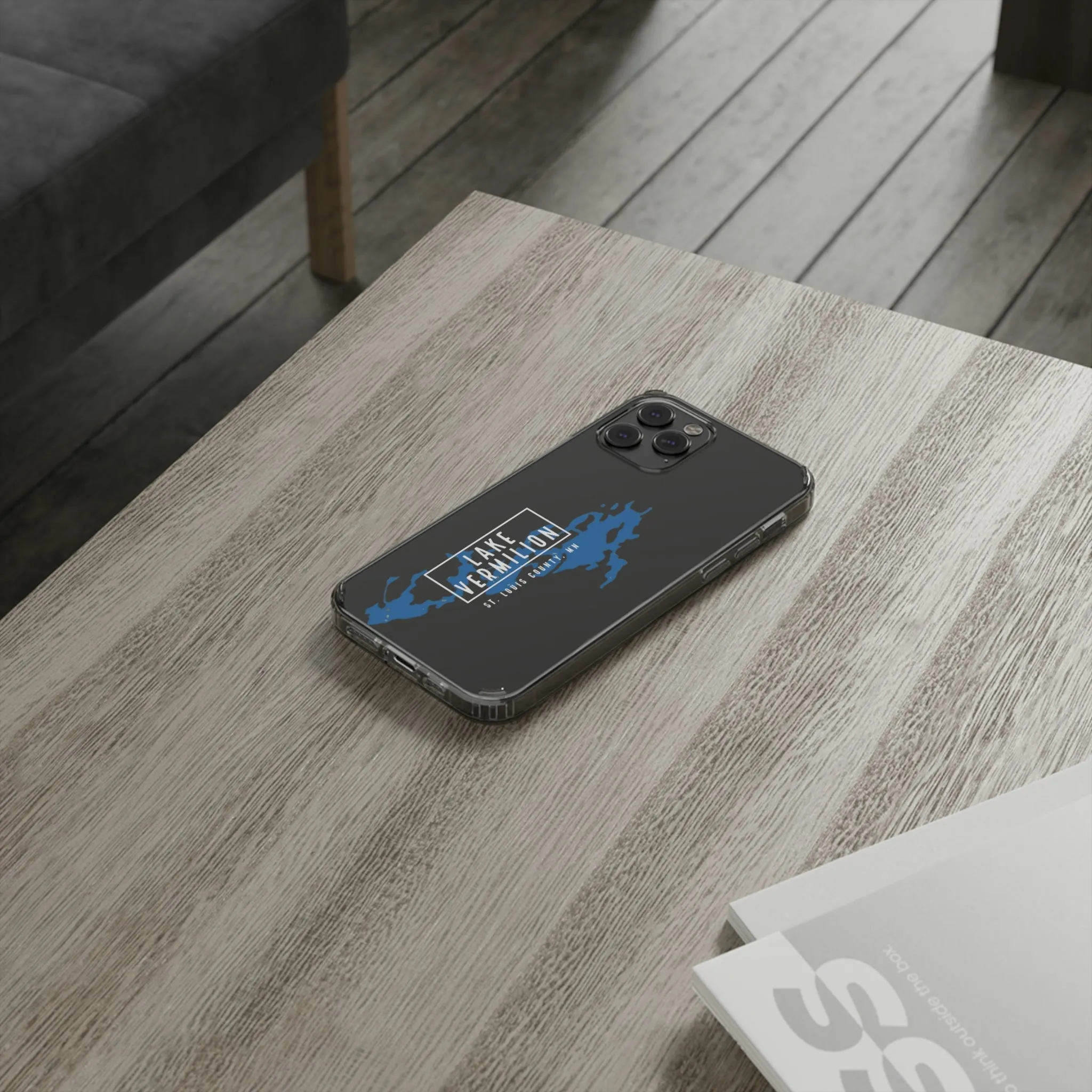 Lake Vermilion MN - Clear Cell Phone Cases
