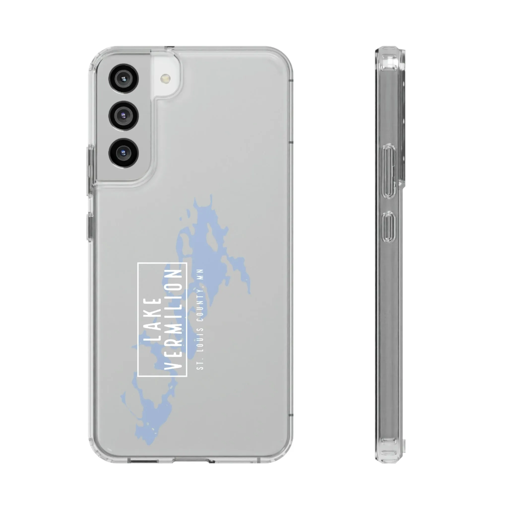 Lake Vermilion MN - Clear Cell Phone Cases