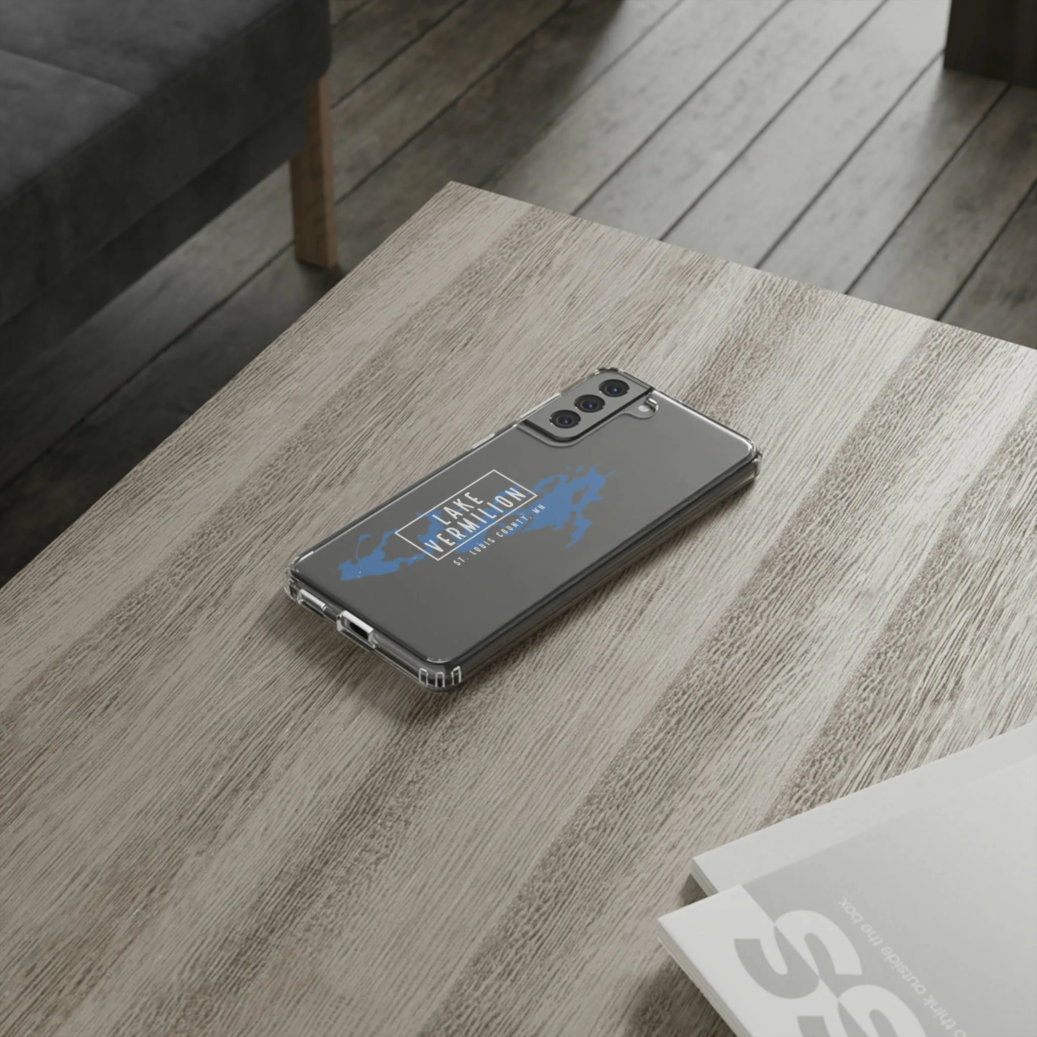 Lake Vermilion MN - Clear Cell Phone Cases