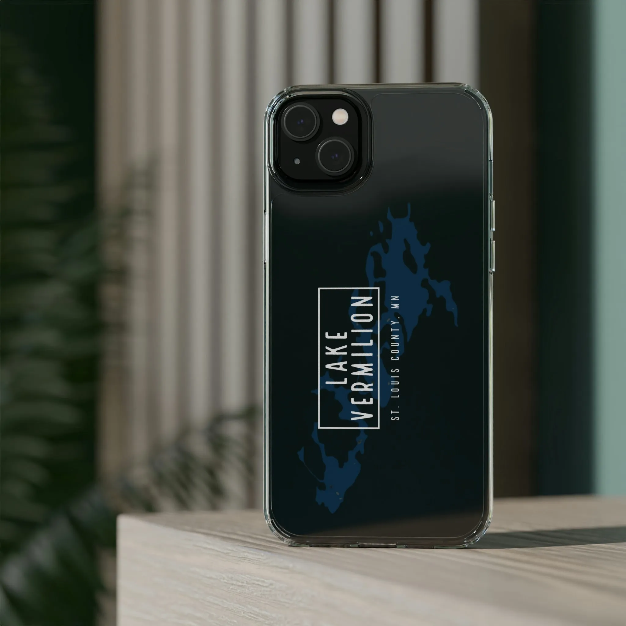 Lake Vermilion MN - Clear Cell Phone Cases