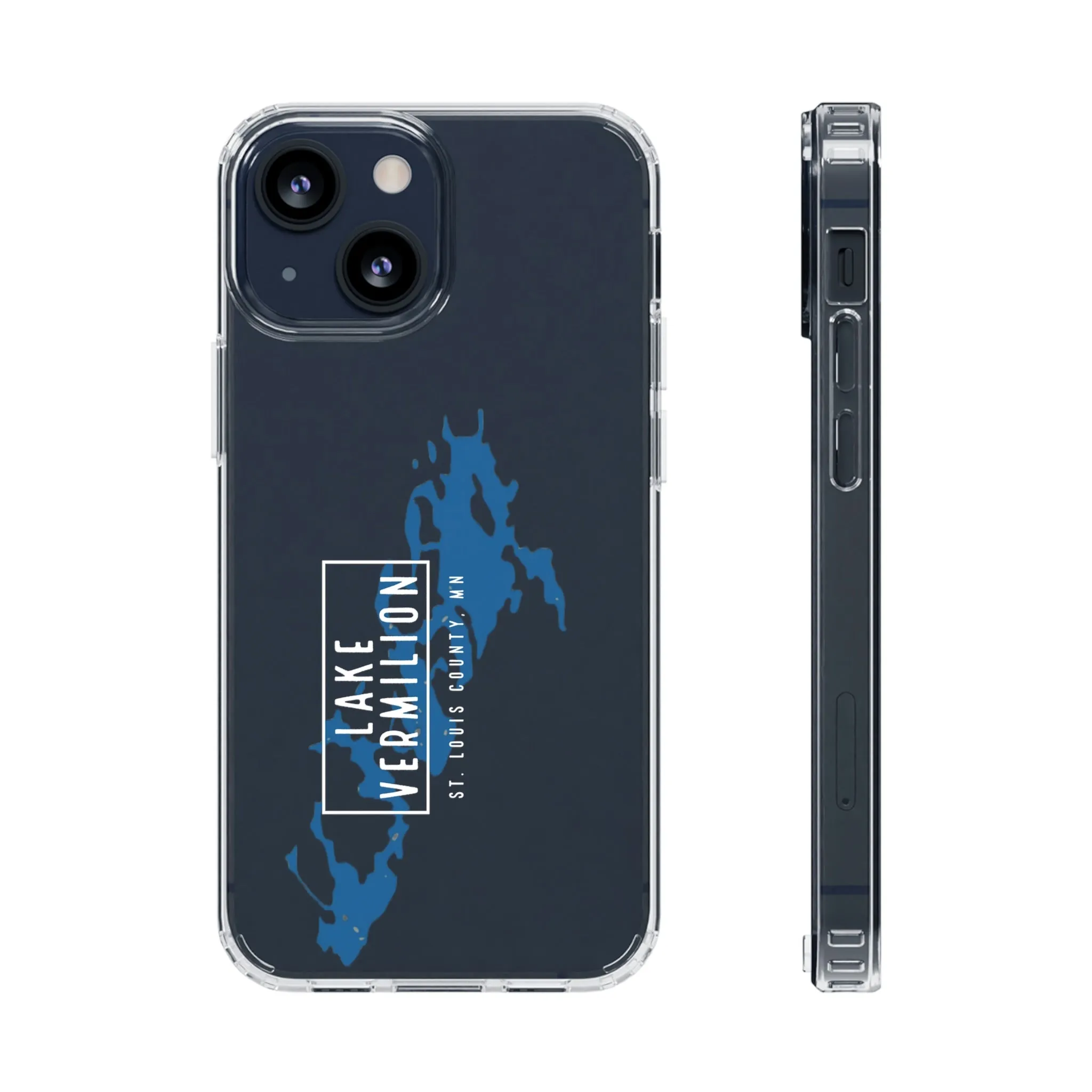 Lake Vermilion MN - Clear Cell Phone Cases