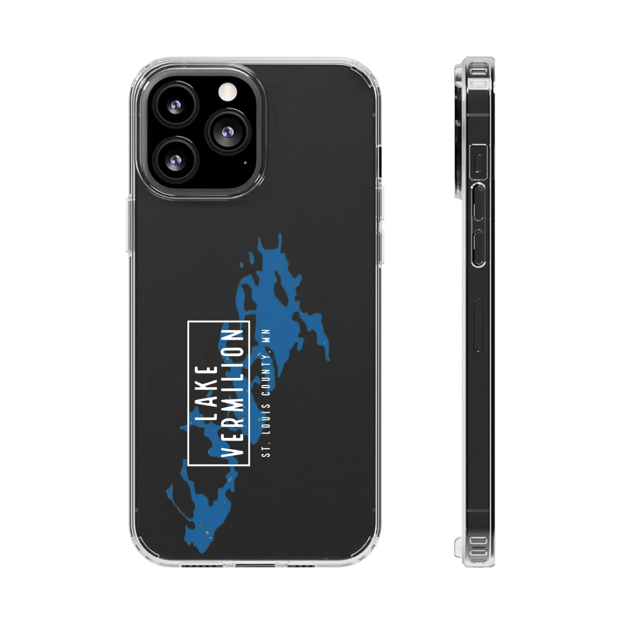 Lake Vermilion MN - Clear Cell Phone Cases