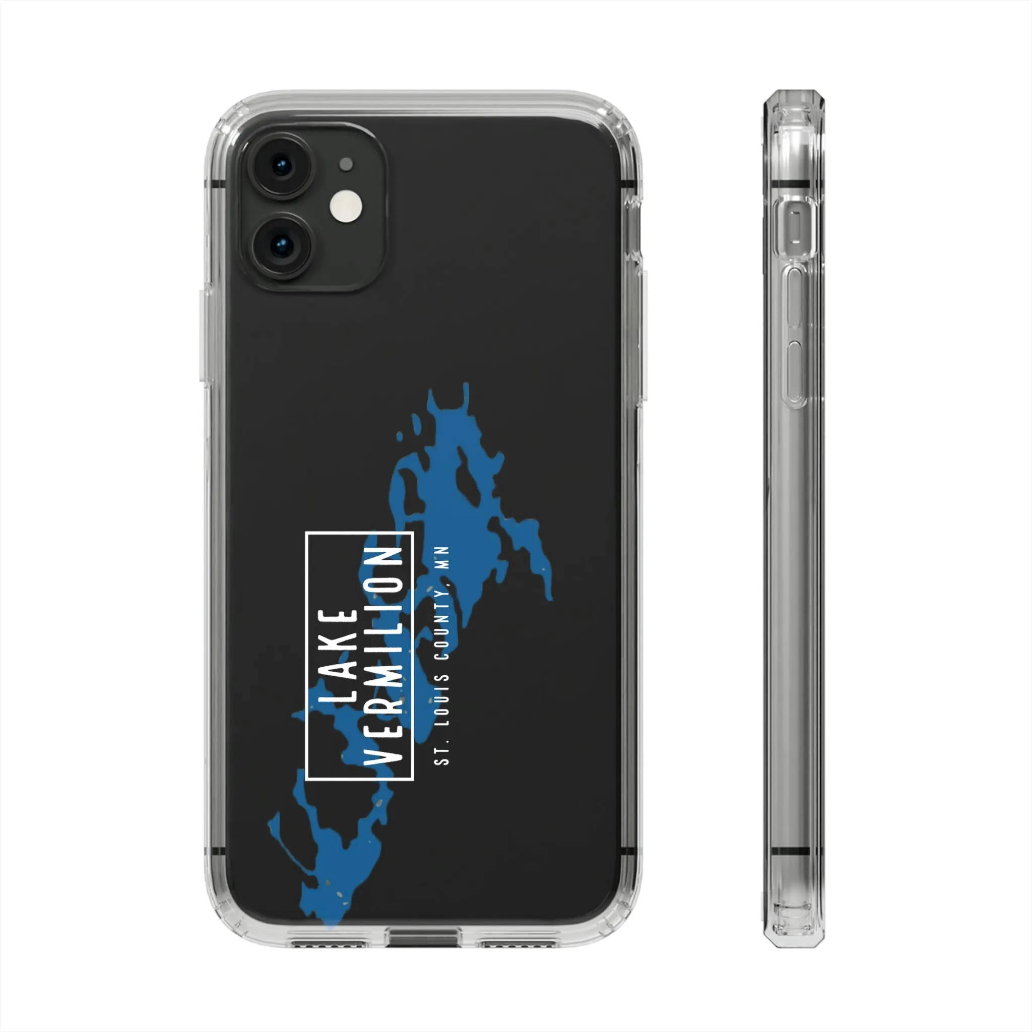 Lake Vermilion MN - Clear Cell Phone Cases