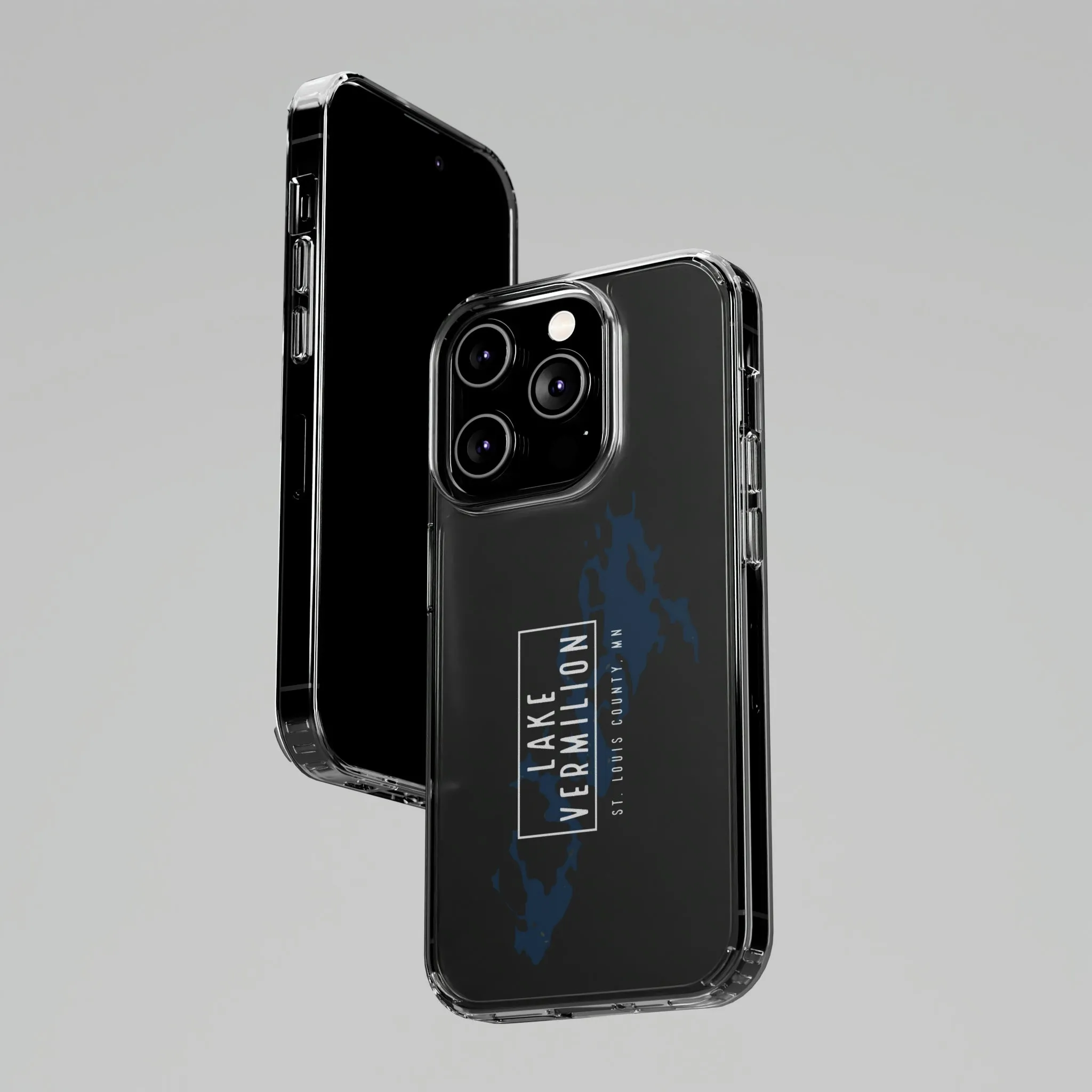 Lake Vermilion MN - Clear Cell Phone Cases