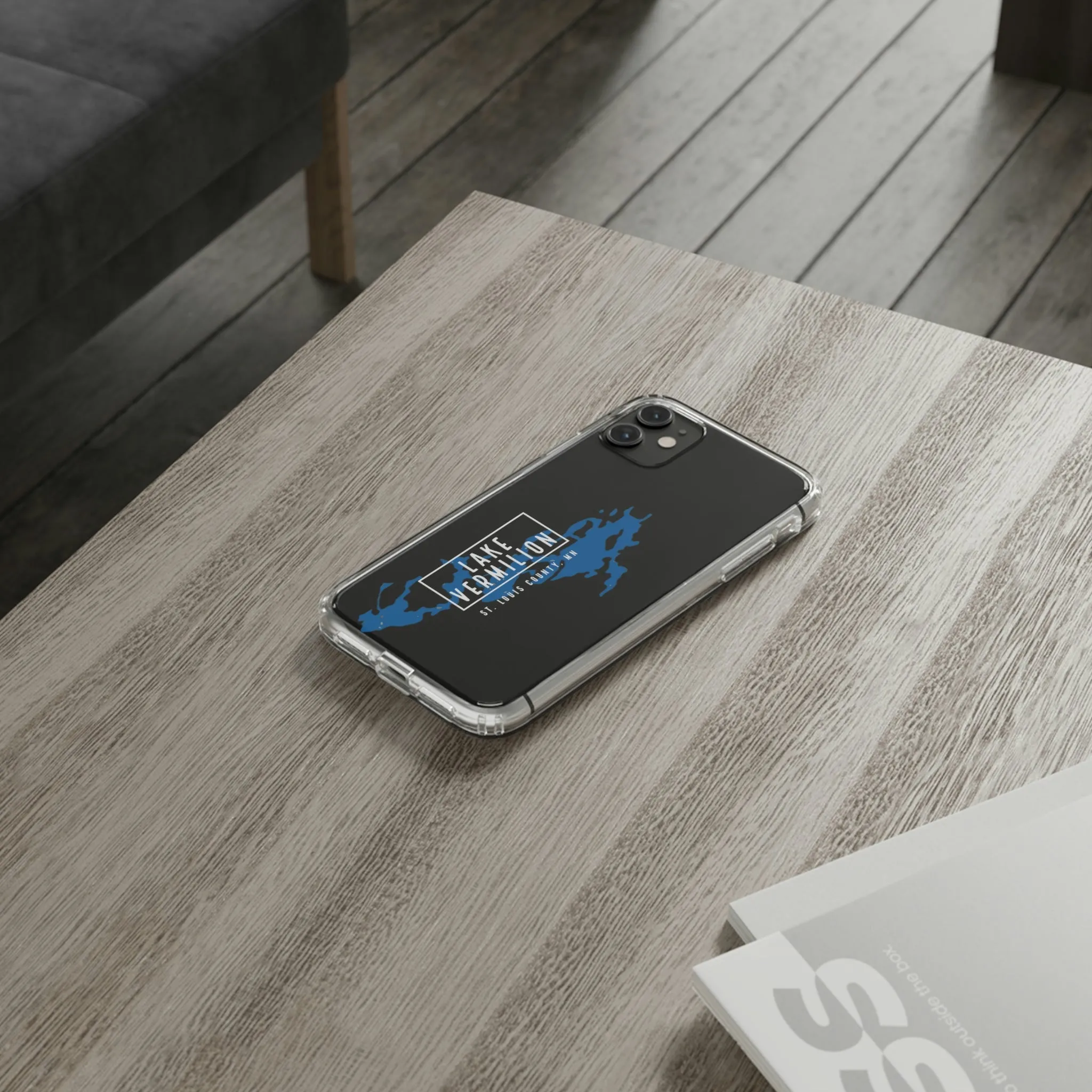 Lake Vermilion MN - Clear Cell Phone Cases