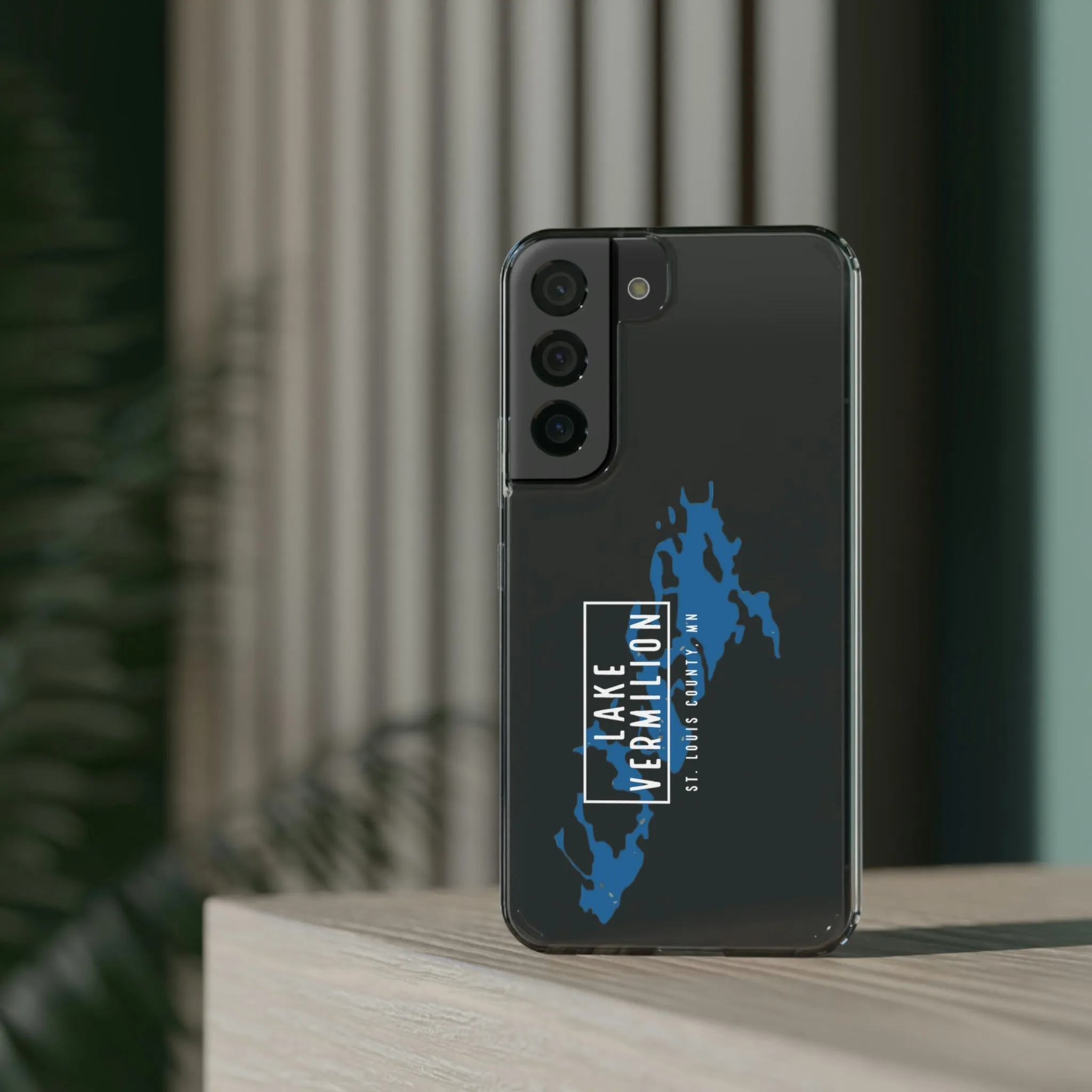 Lake Vermilion MN - Clear Cell Phone Cases