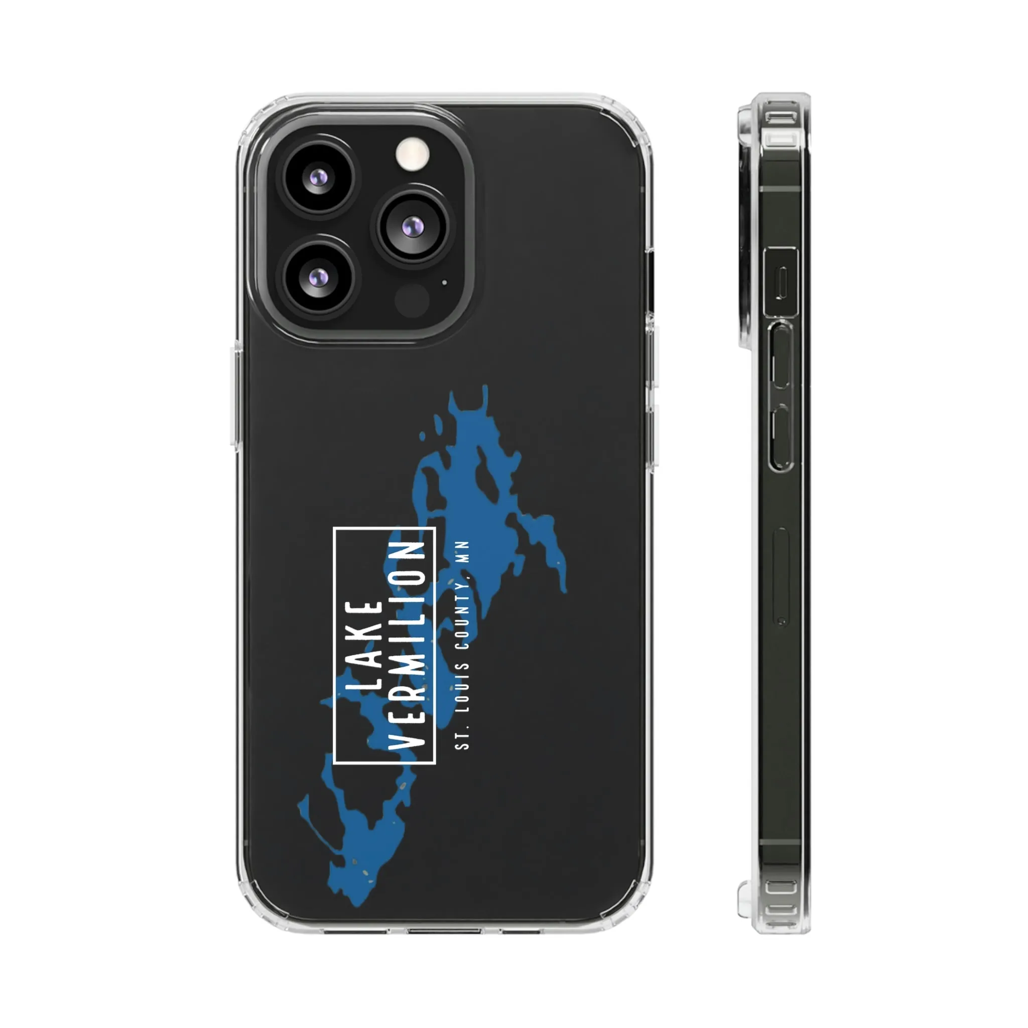 Lake Vermilion MN - Clear Cell Phone Cases