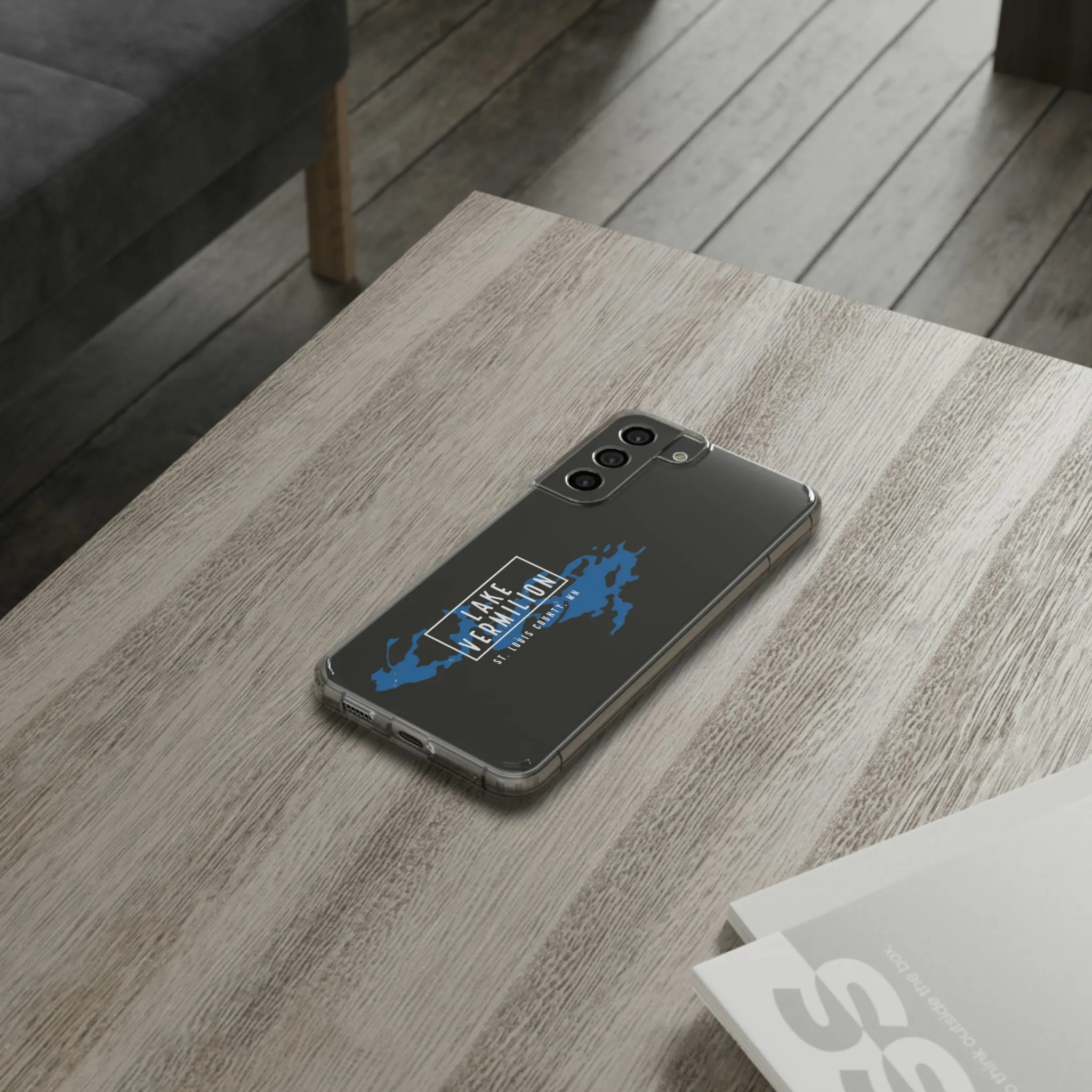 Lake Vermilion MN - Clear Cell Phone Cases