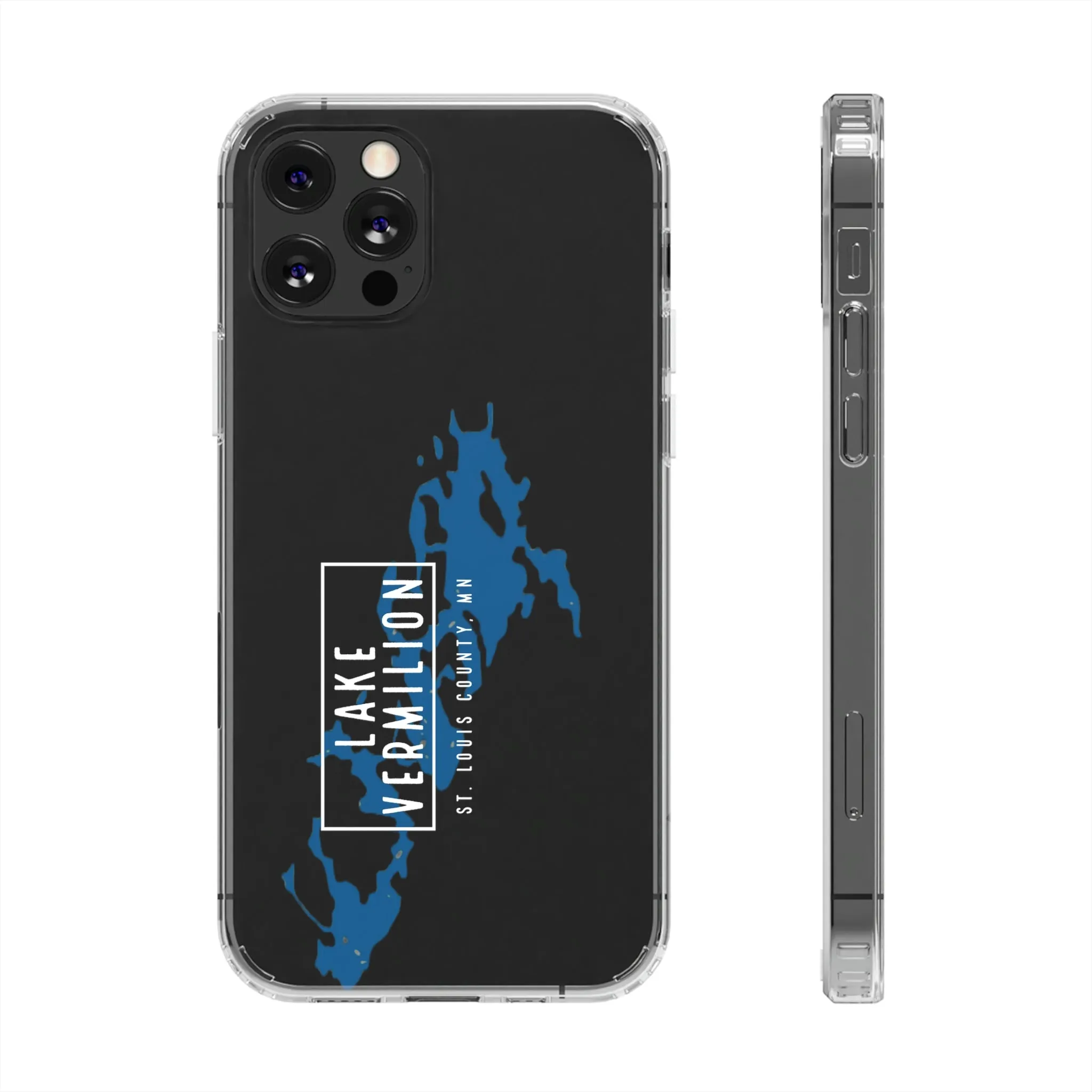 Lake Vermilion MN - Clear Cell Phone Cases
