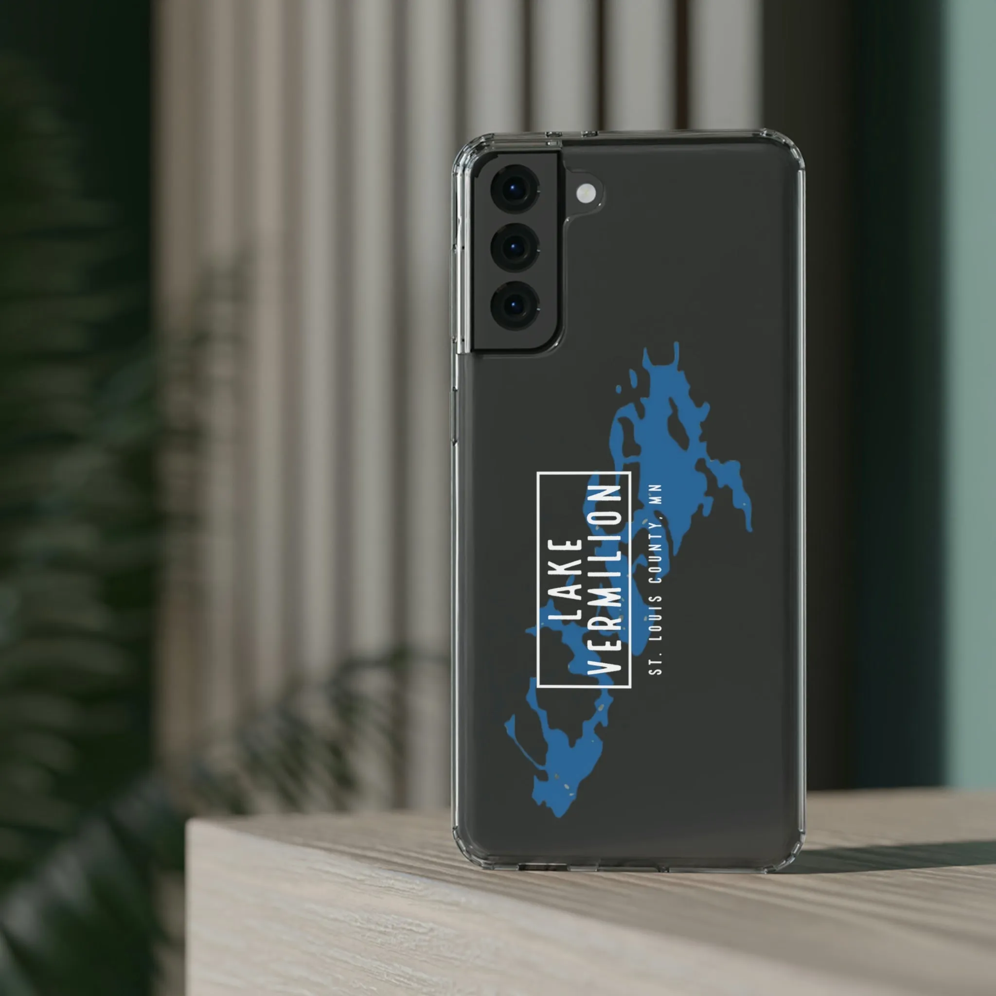 Lake Vermilion MN - Clear Cell Phone Cases
