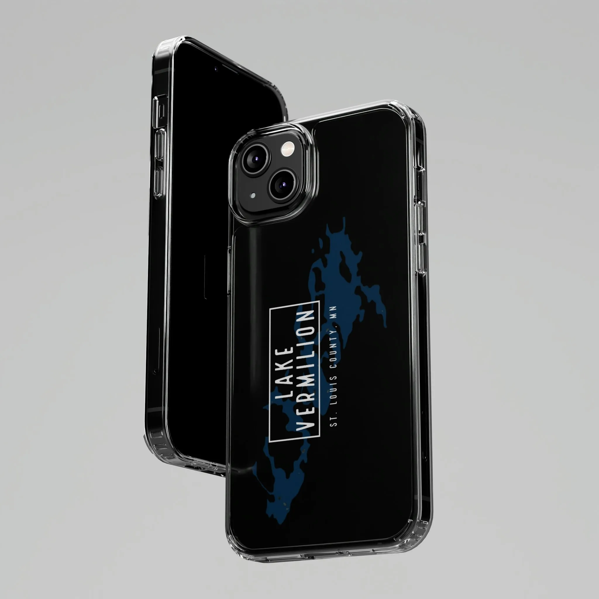 Lake Vermilion MN - Clear Cell Phone Cases