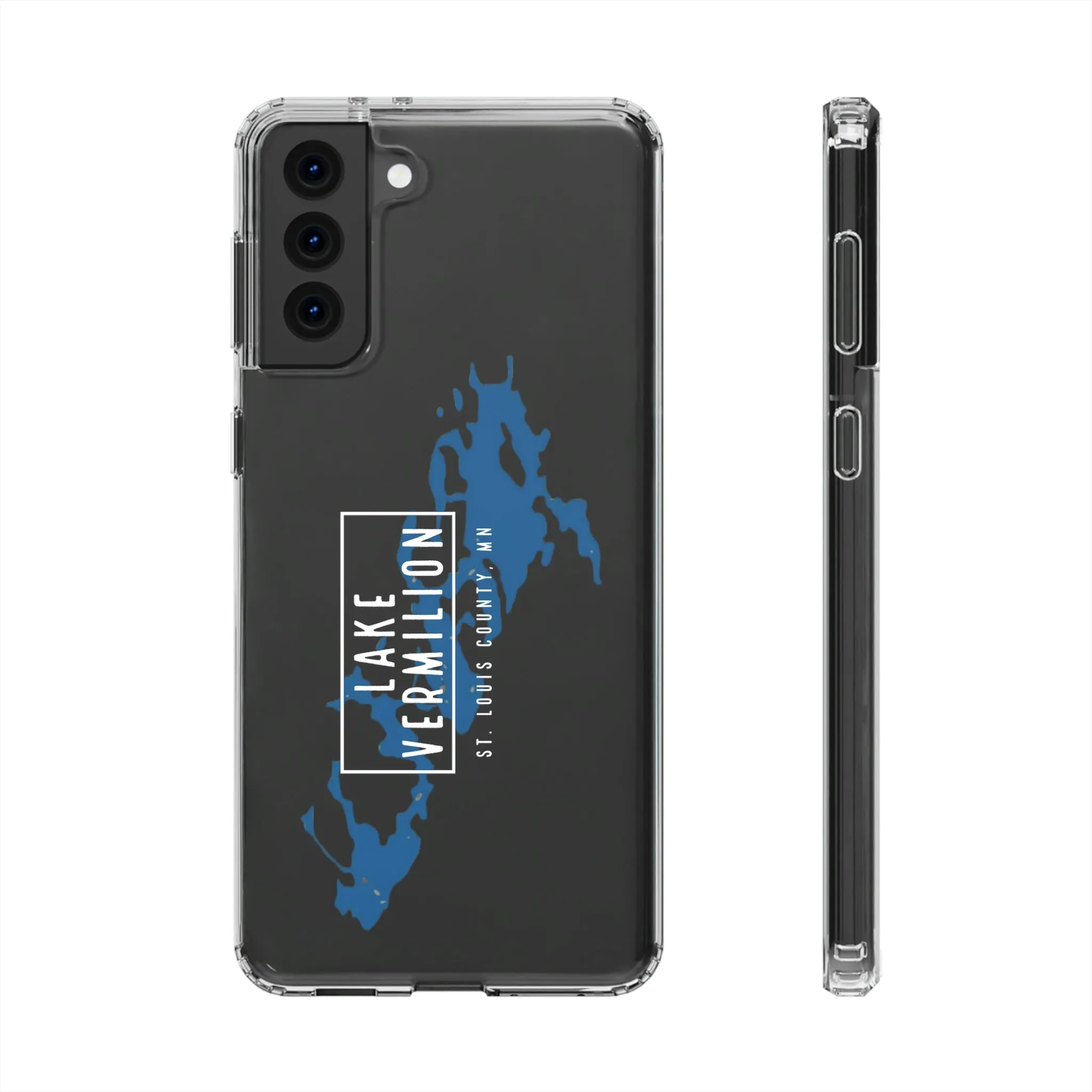 Lake Vermilion MN - Clear Cell Phone Cases