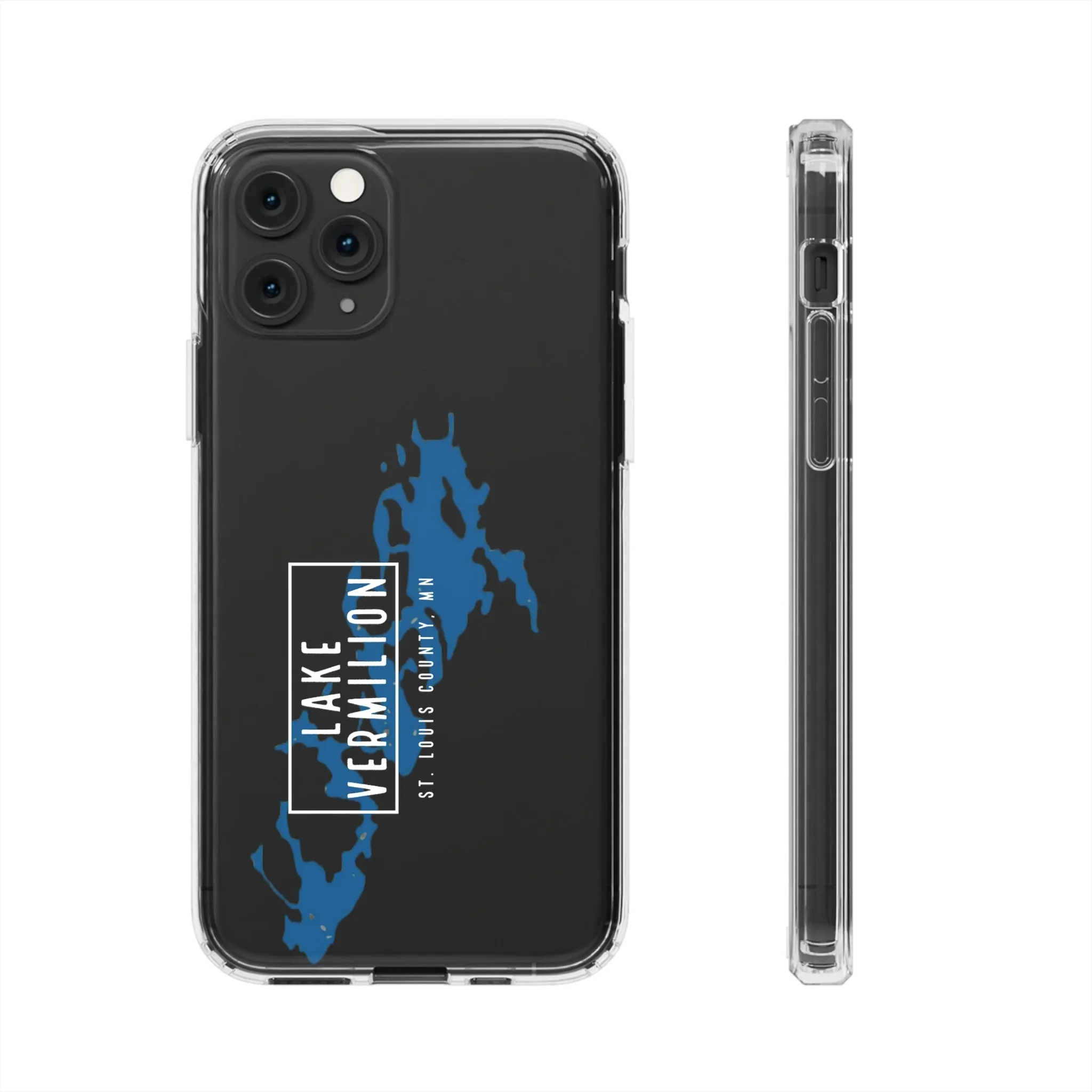 Lake Vermilion MN - Clear Cell Phone Cases